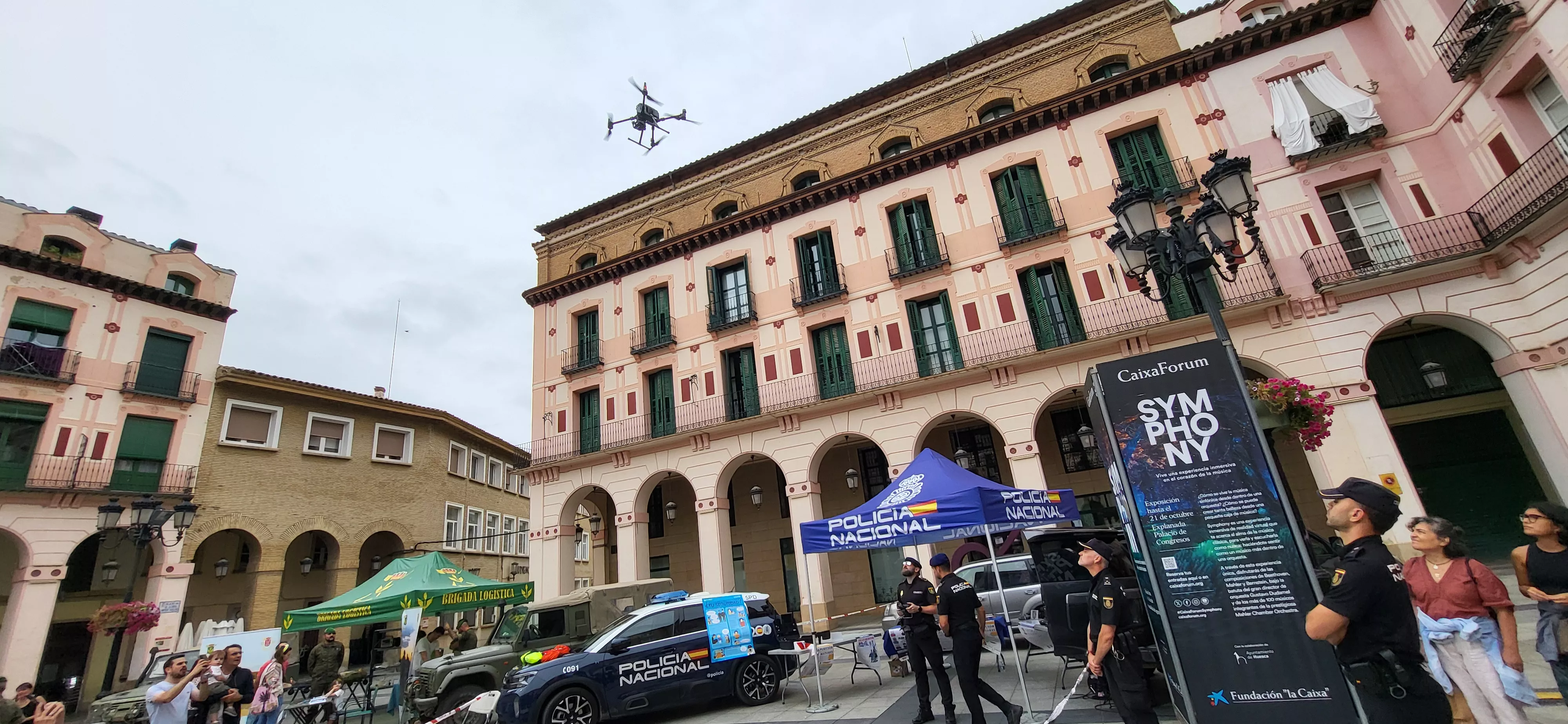 Feria de los Primeros Auxilios y Emergencias en Huesca. Foto Mercedes Manterola