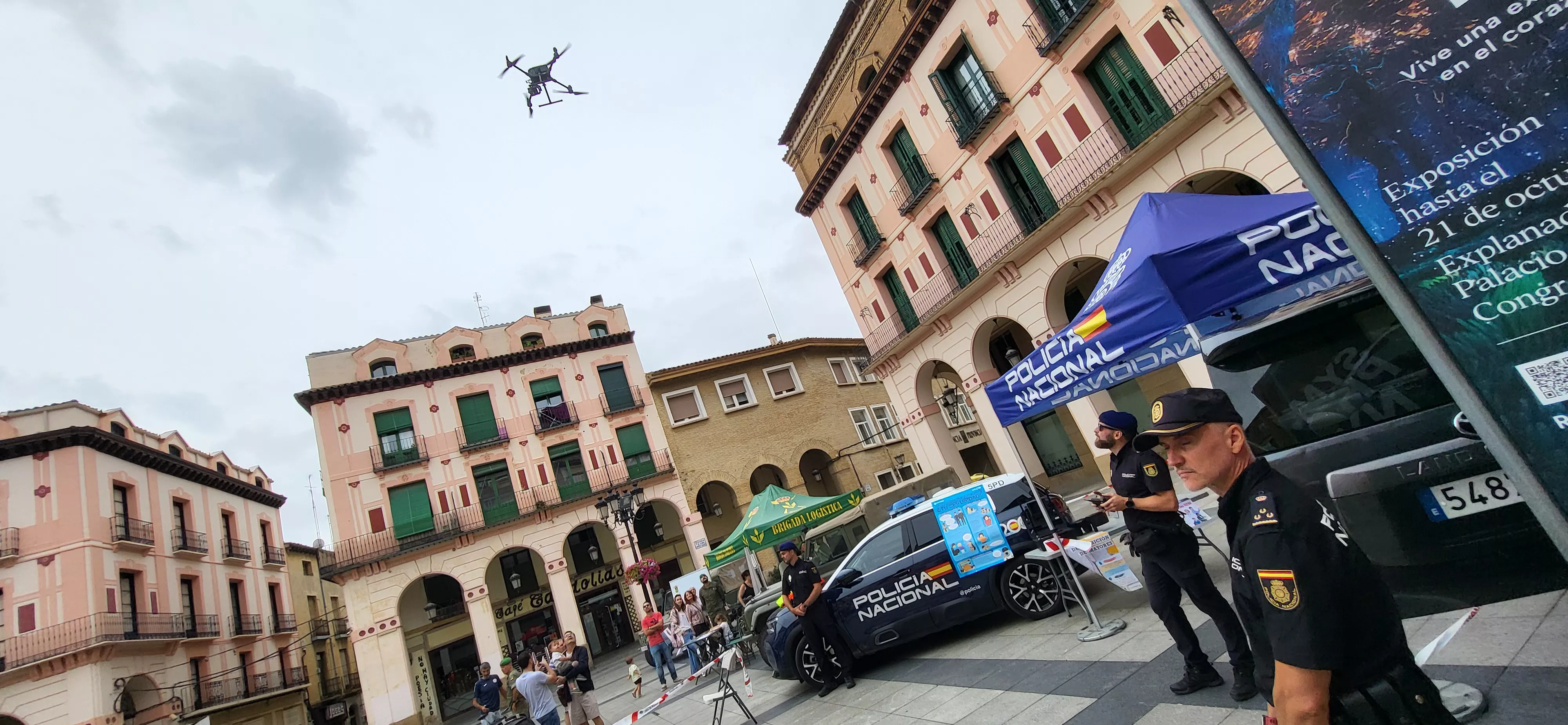 Feria de los Primeros Auxilios y Emergencias en Huesca. Foto Mercedes Manterola