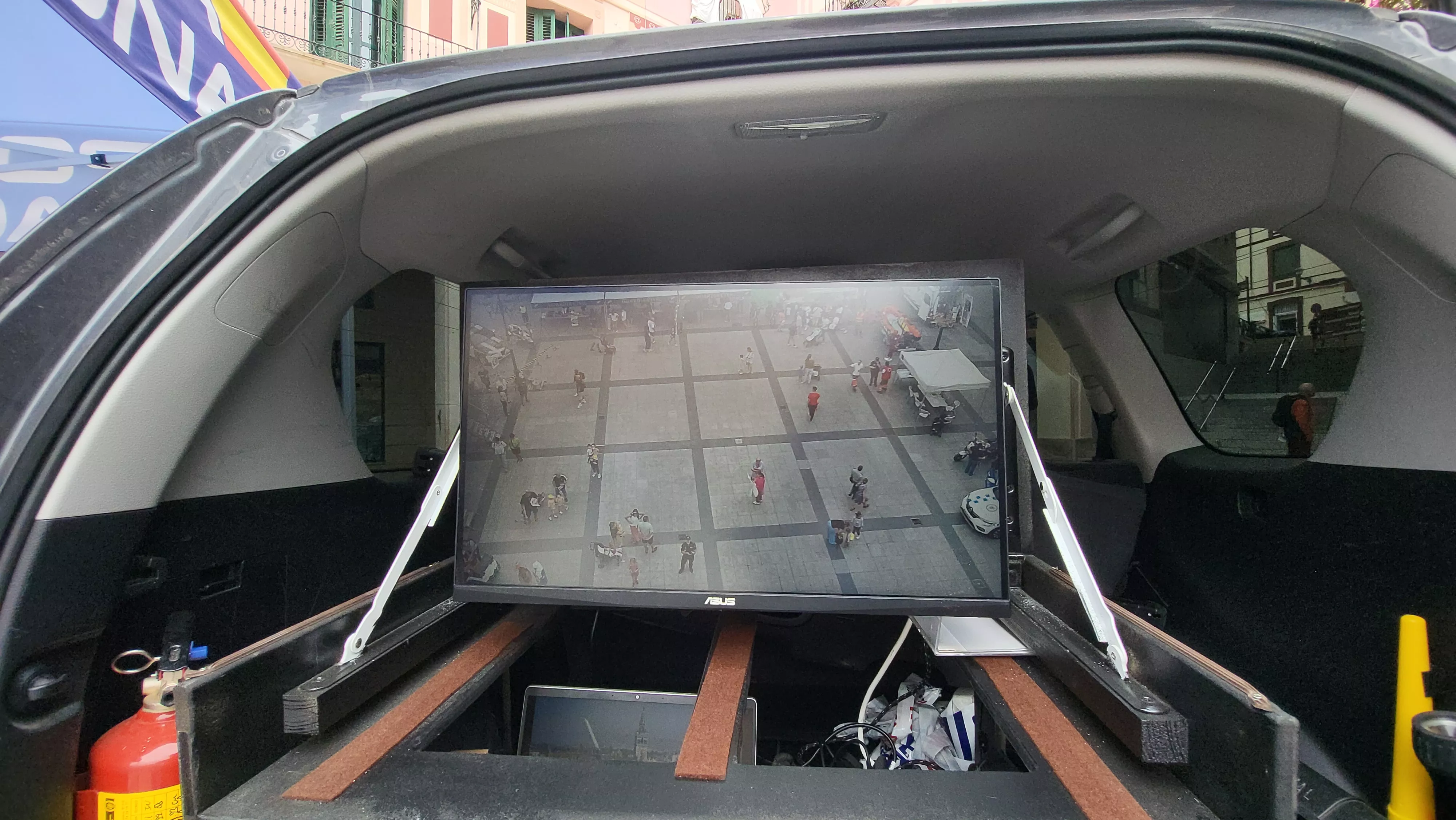 Feria de los Primeros Auxilios y Emergencias en Huesca. Foto Mercedes Manterola