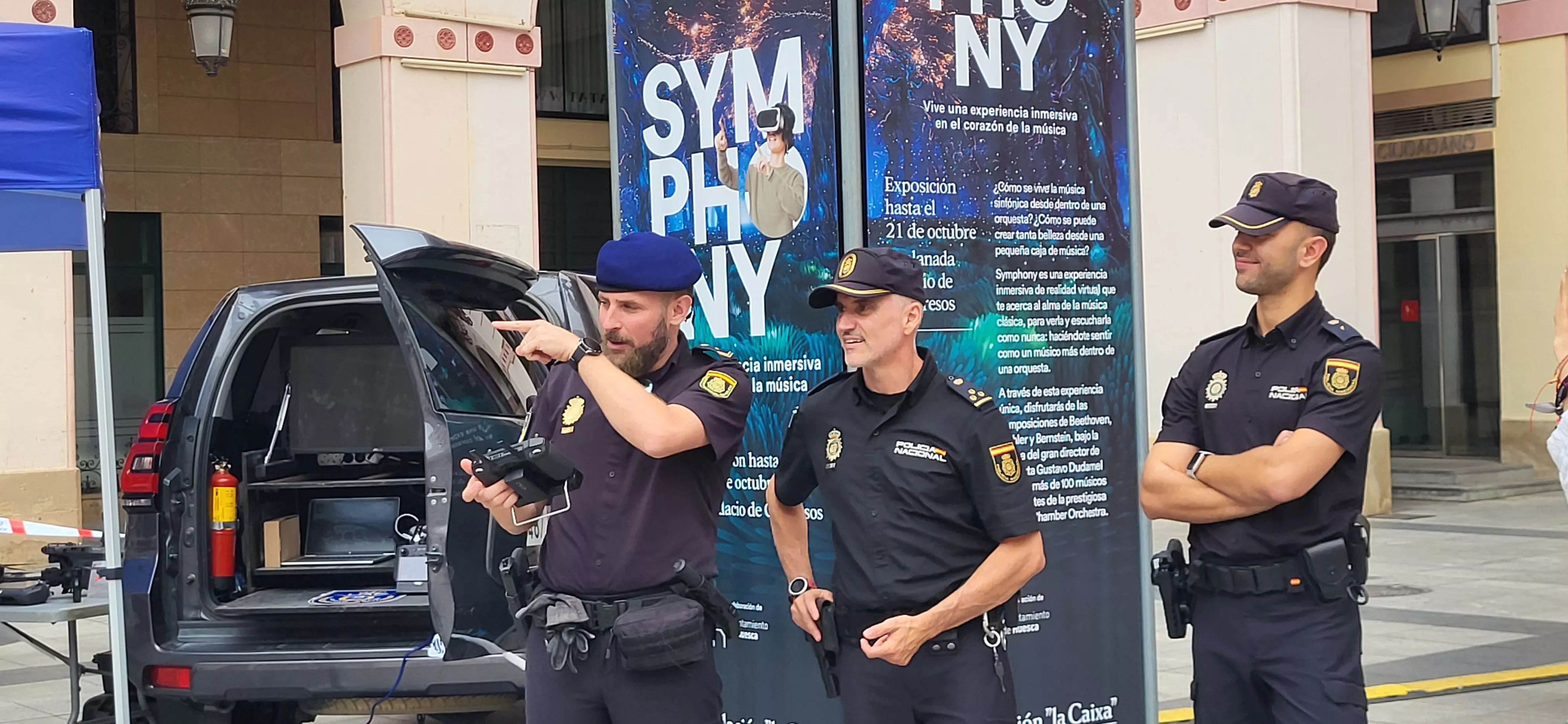 Feria de los Primeros Auxilios y Emergencias en Huesca. Foto Mercedes Manterola