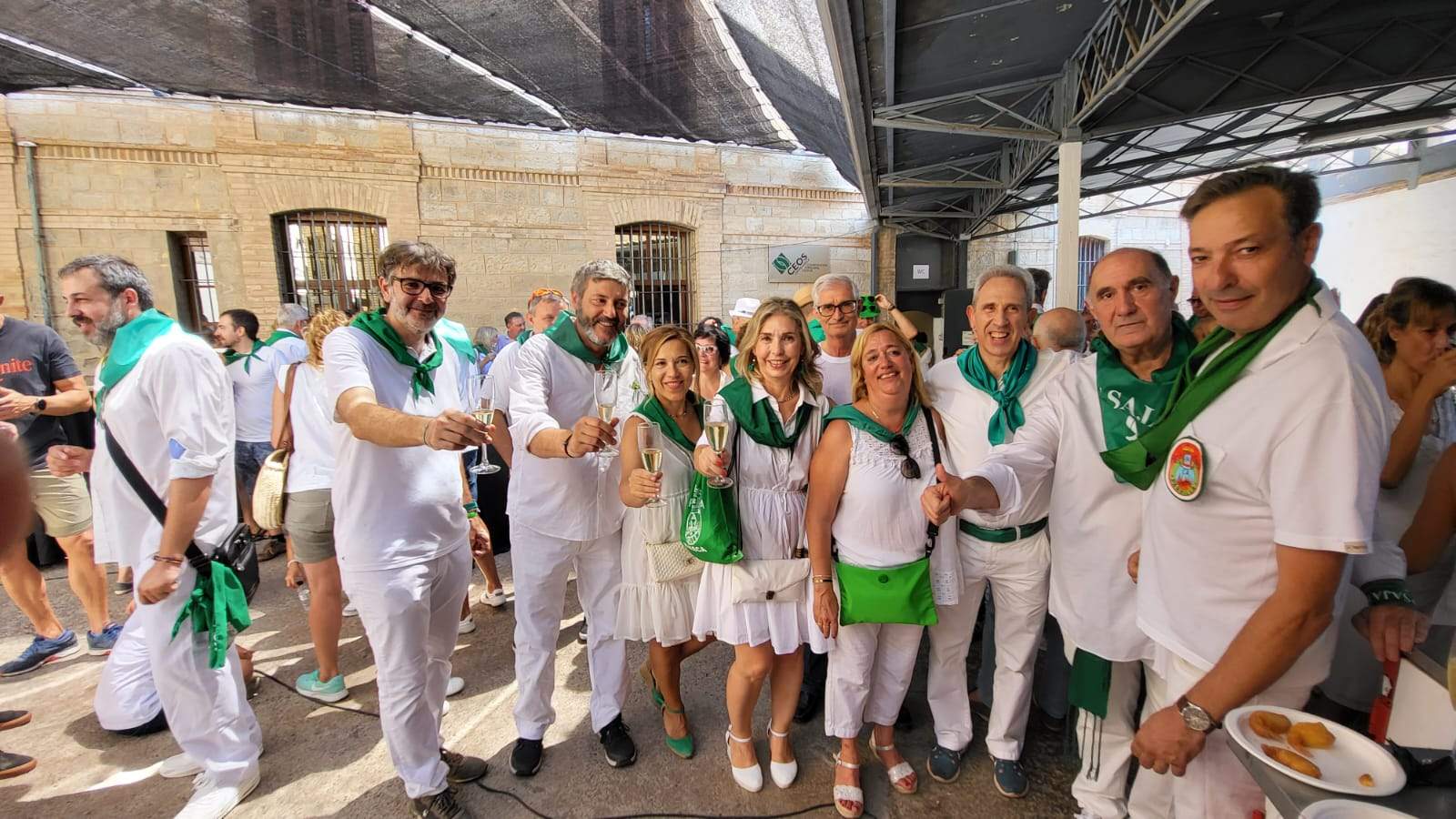 Iván Rodríguez, Gerardo Oliván, Ana Alós, Nuria Grau, Rosa Gerbás, Salvador Cored, José Fernando Luna y Rogelio López.