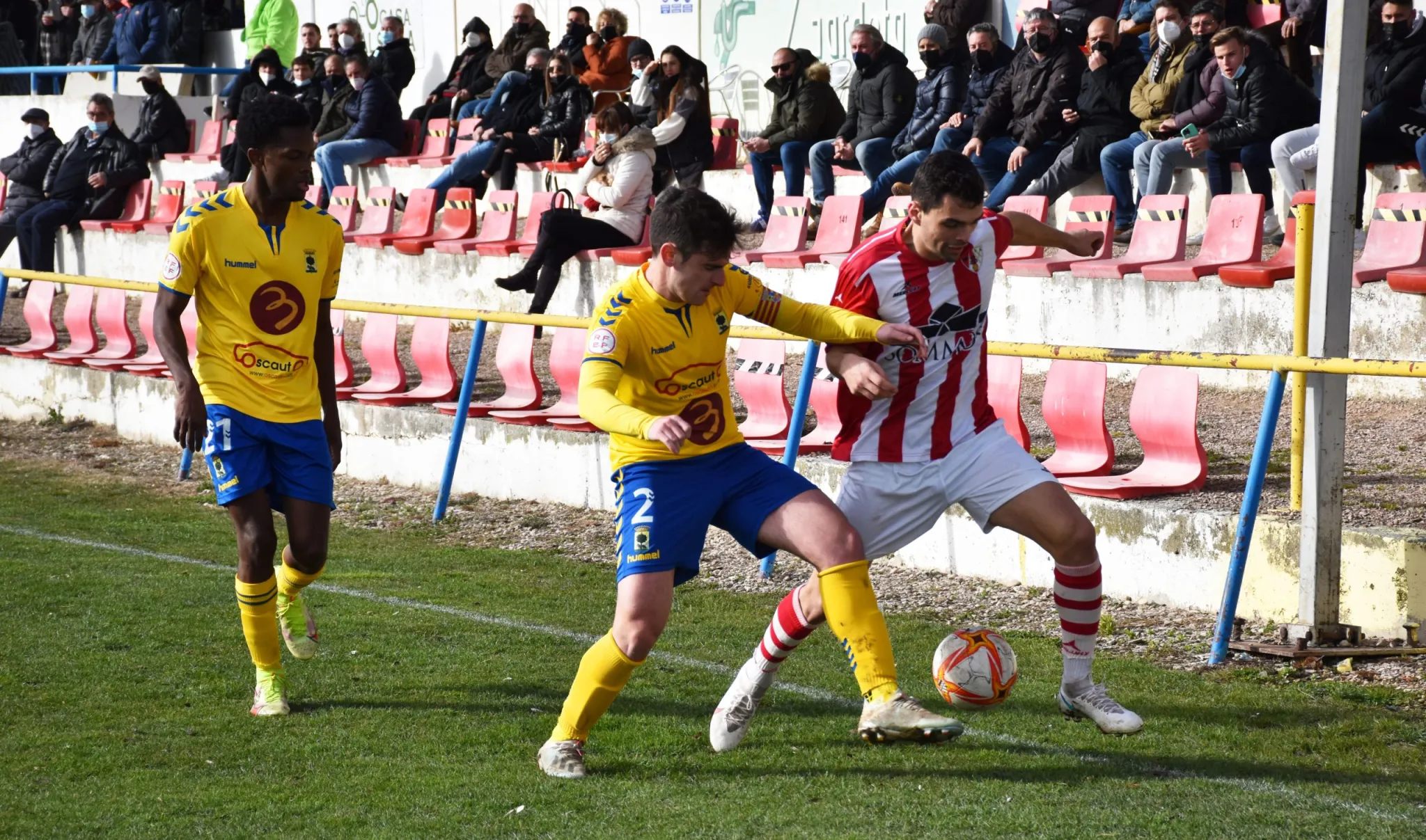 Foto de archivo de un partido del CD Robres. Foto: El Cruzado Aragonés