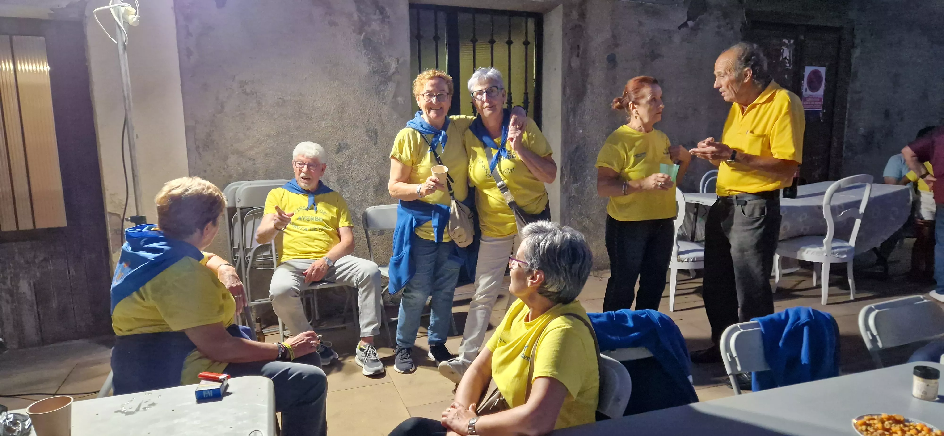 Calderetas de las fiestas de Ayerbe. Foto Myriam Martínez