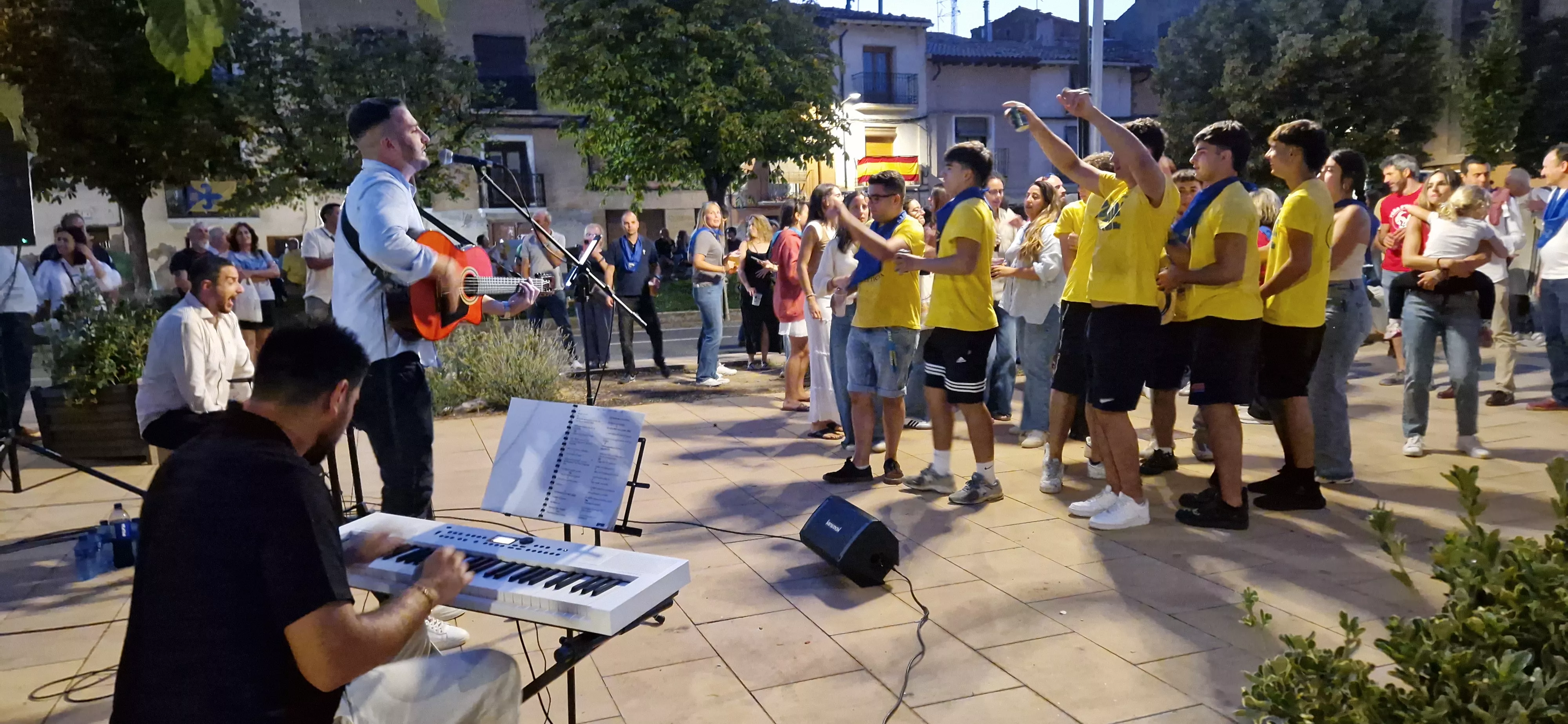 Calderetas de las fiestas de Ayerbe. Foto Myriam Martínez