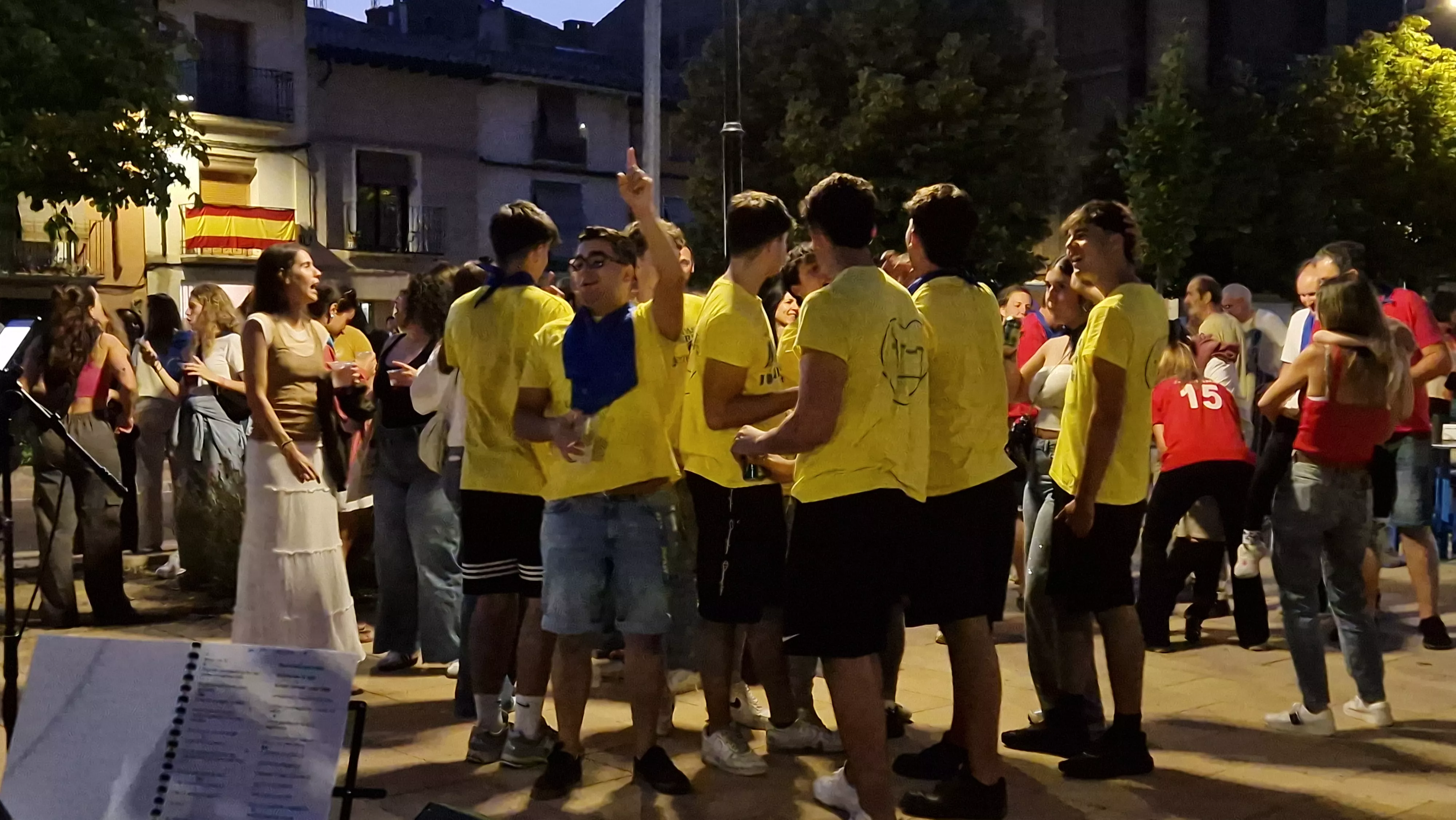 Calderetas de las fiestas de Ayerbe. Foto Myriam Martínez