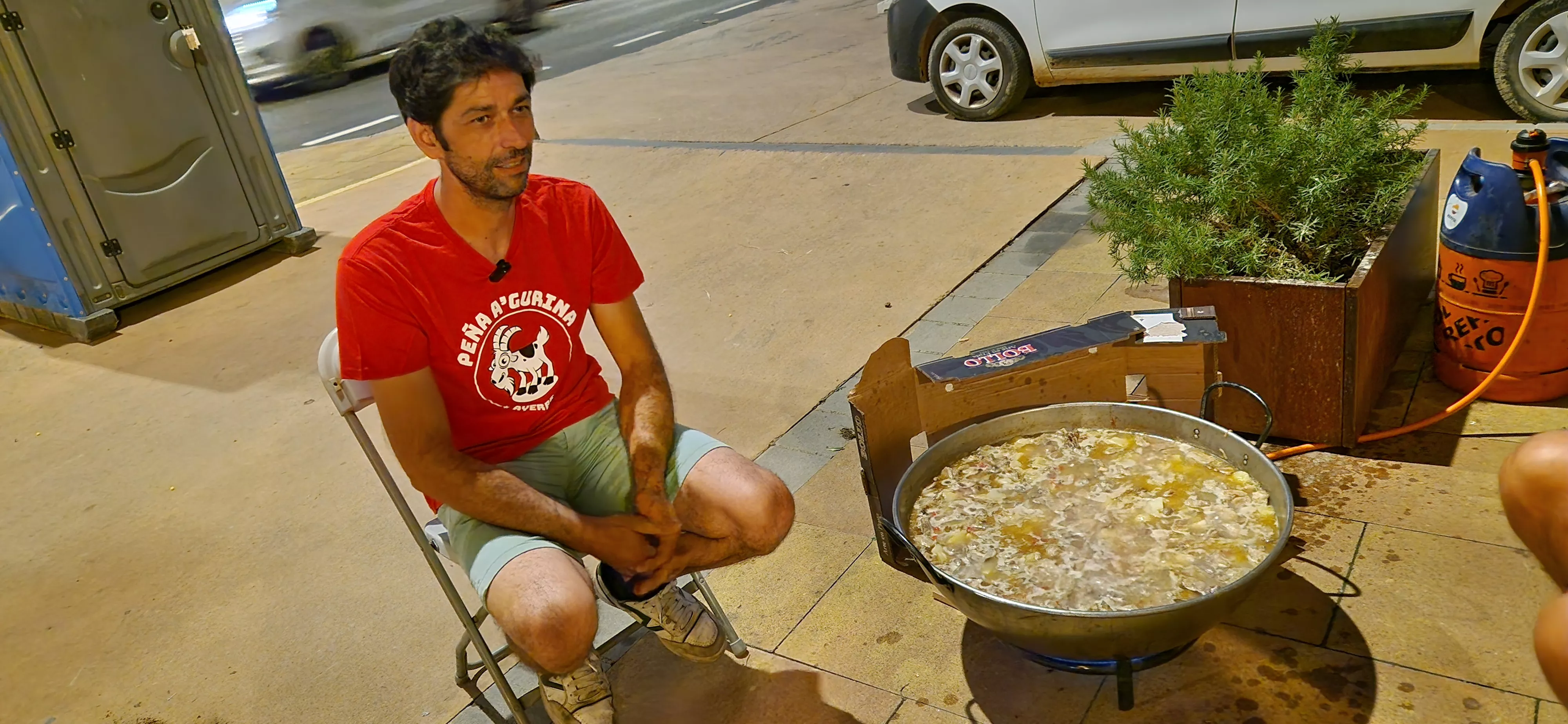 Calderetas de las fiestas de Ayerbe. Foto Myriam Martínez