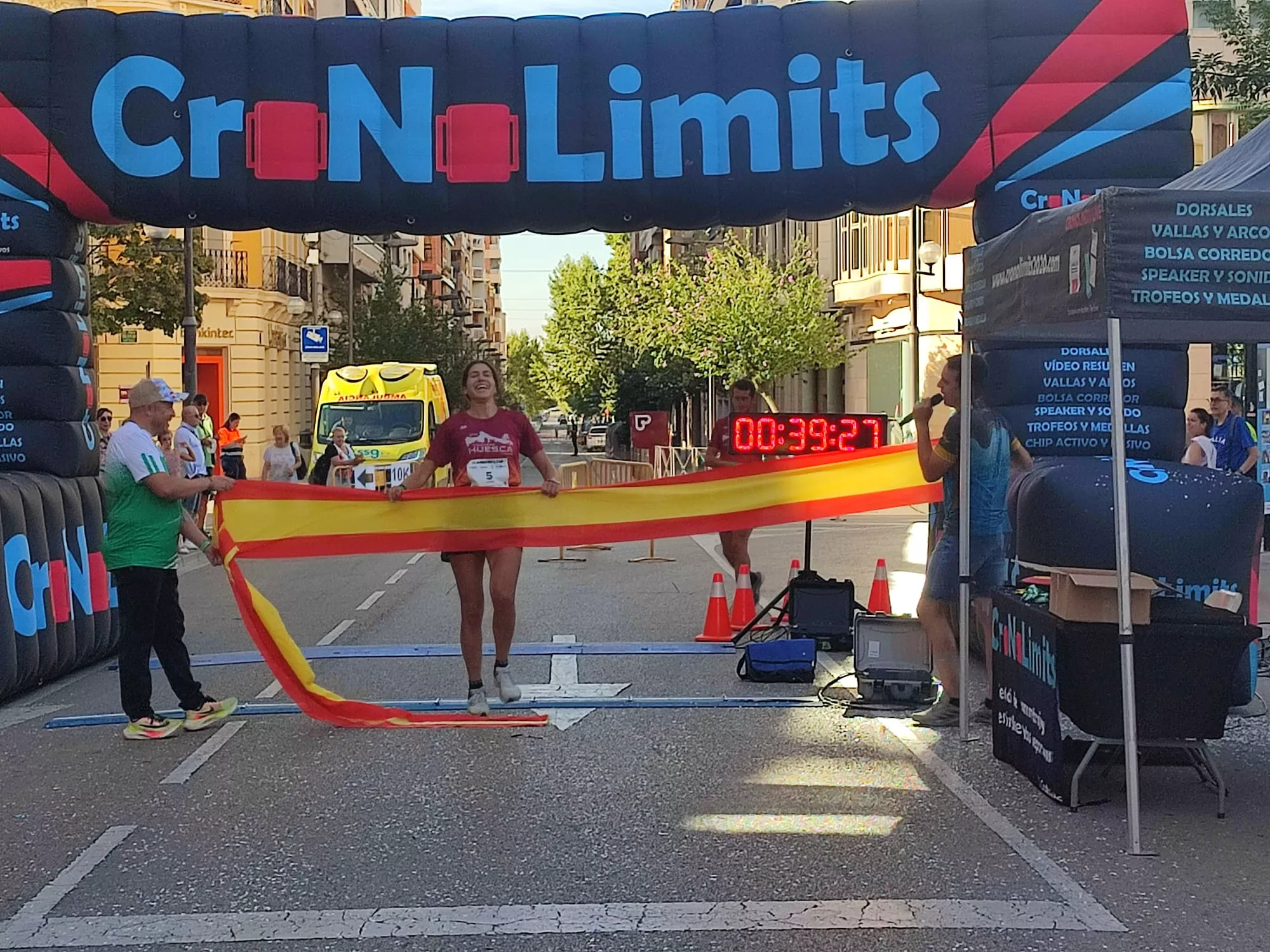 Laura Labarta, ganadora femenina de la 10K