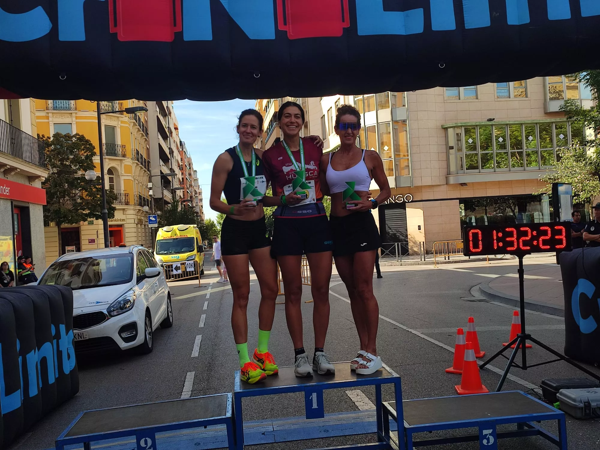 Podio 10K femenina