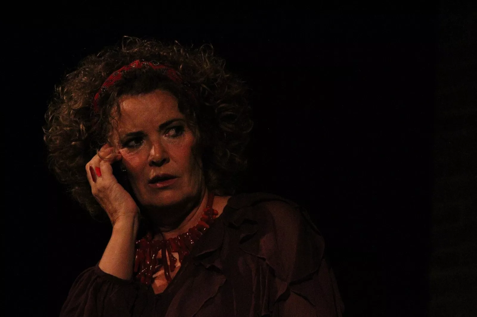 “Pájaros en la cabeza” en el Corral de Comedias de Robres. Foto Carlos Neofato