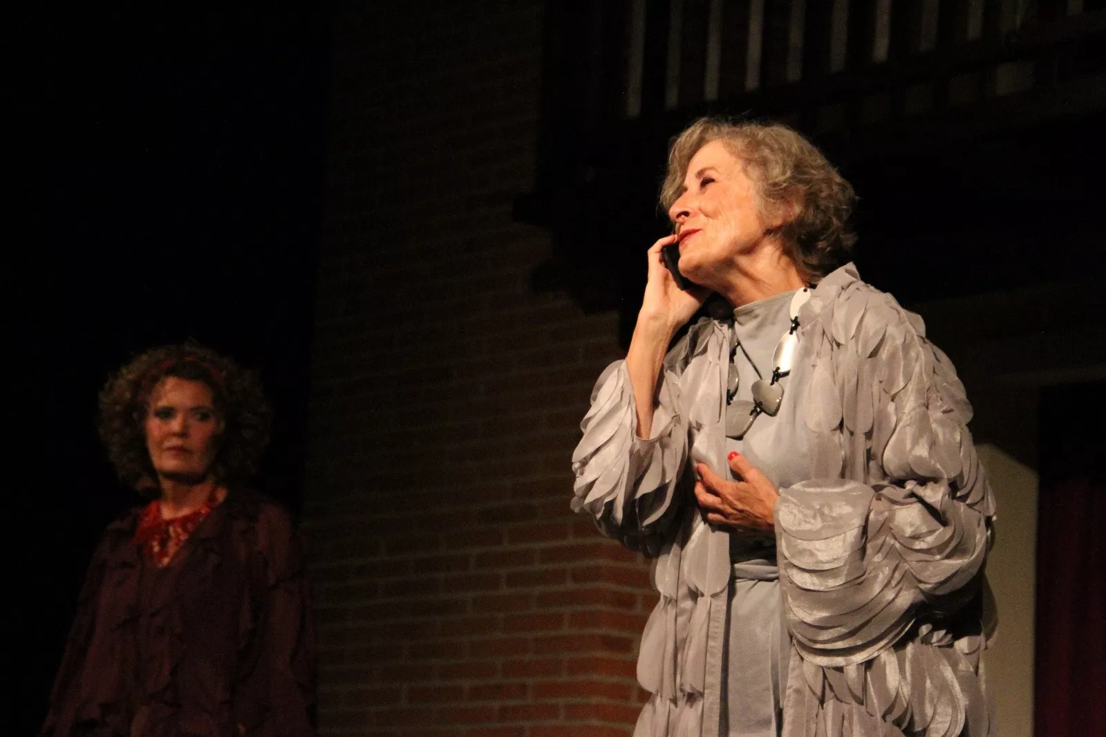 “Pájaros en la cabeza” en el Corral de Comedias de Robres. Foto Carlos Neofato