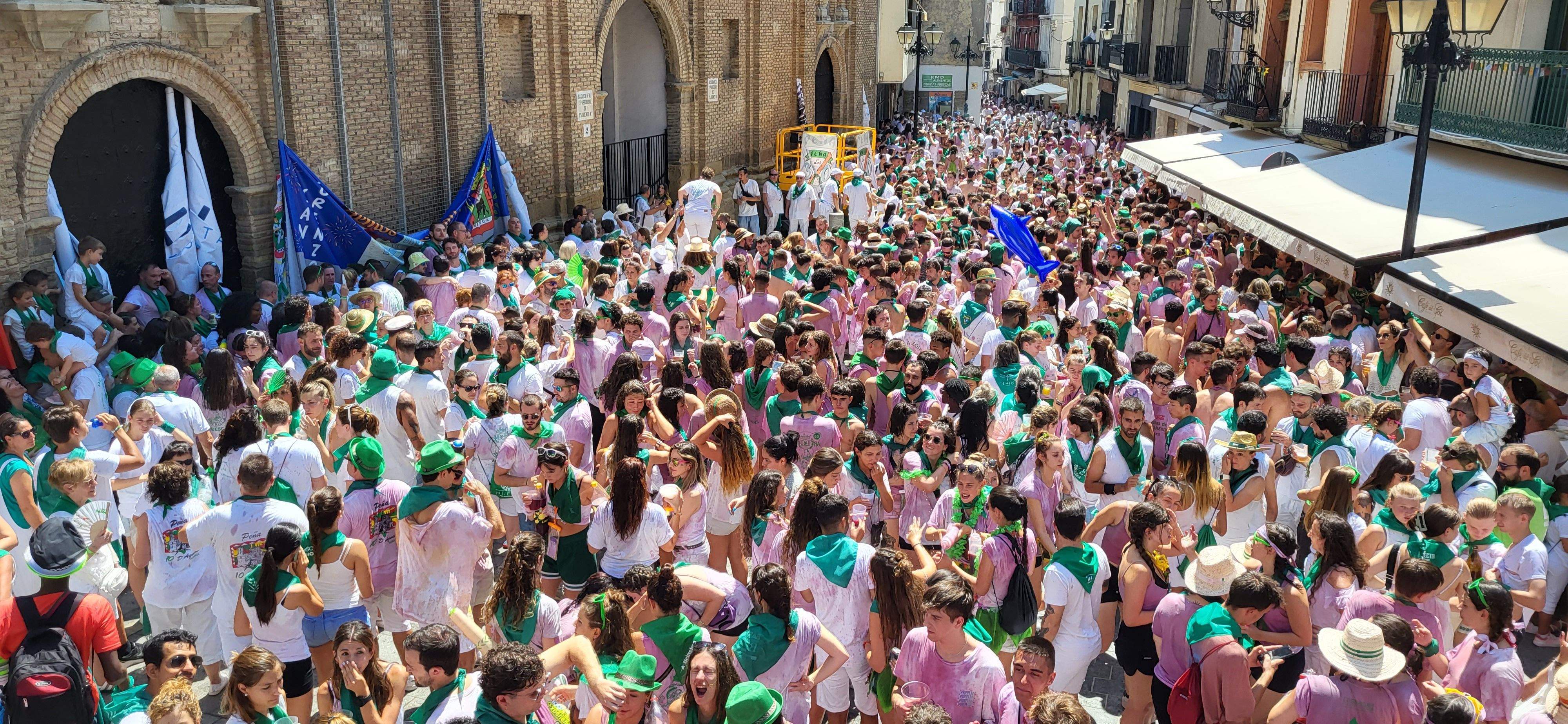 El ambiente continúa por toda la ciudad.