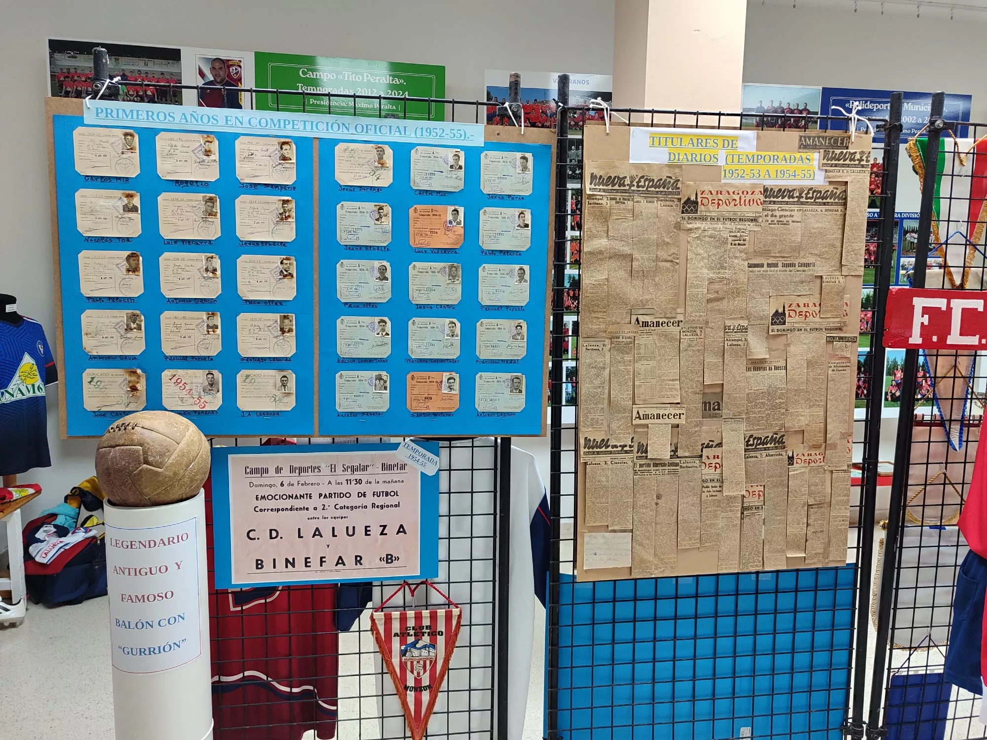 Presentación del libro y la exposición del Centenario del Lalueza