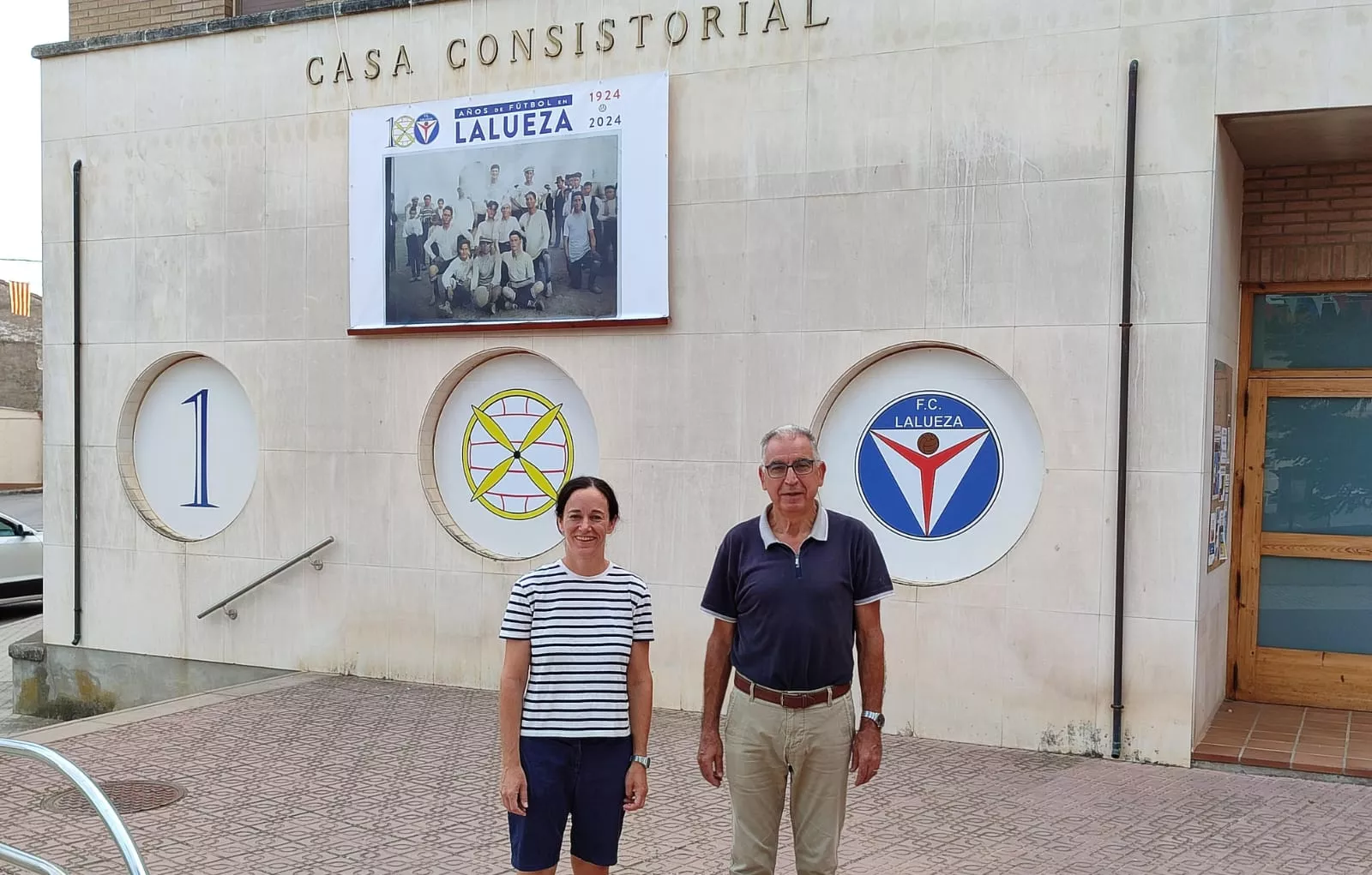 Presentación del libro y la exposición del Centenario del Lalueza