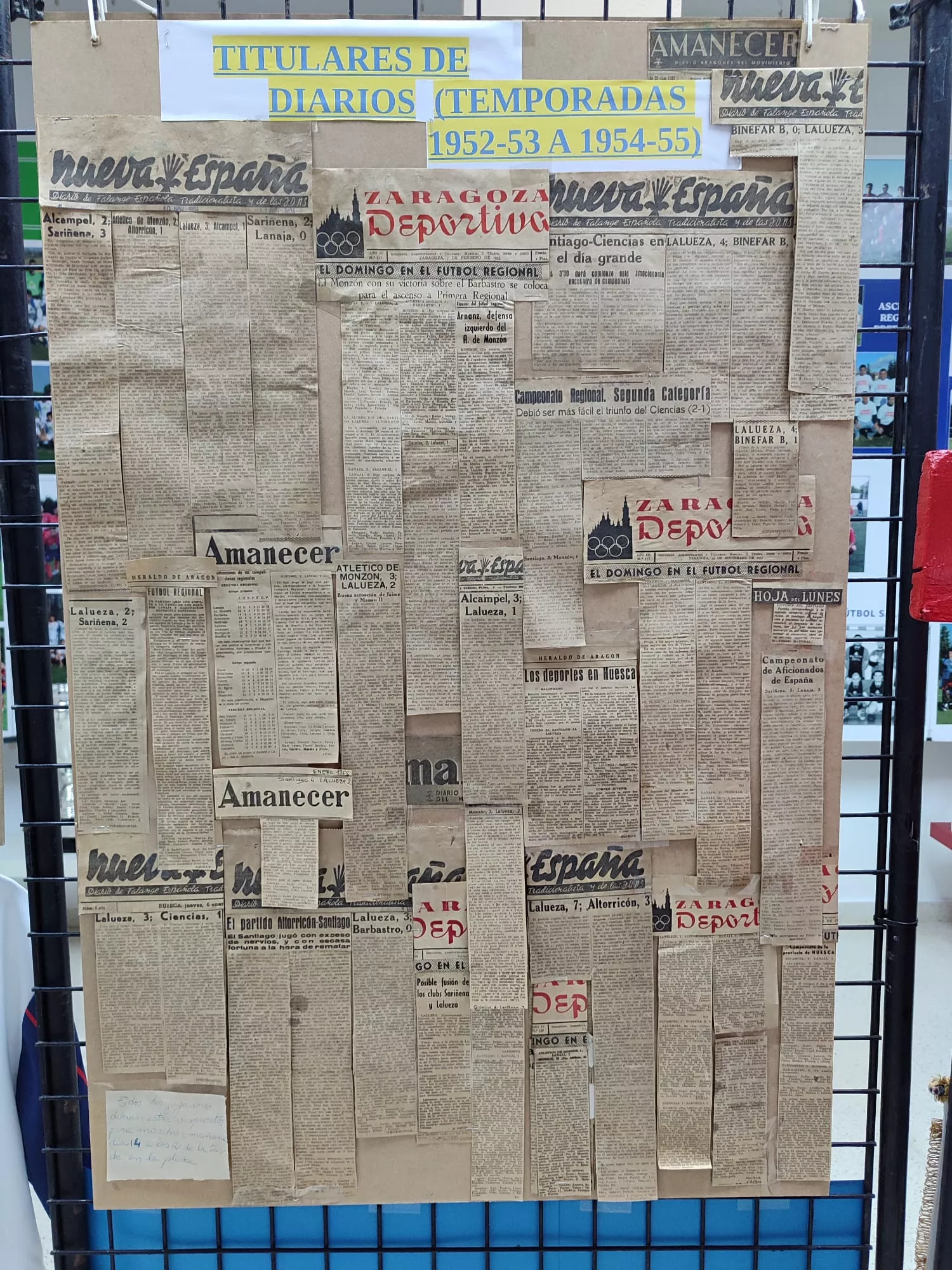 Presentación del libro y la exposición del Centenario del Lalueza