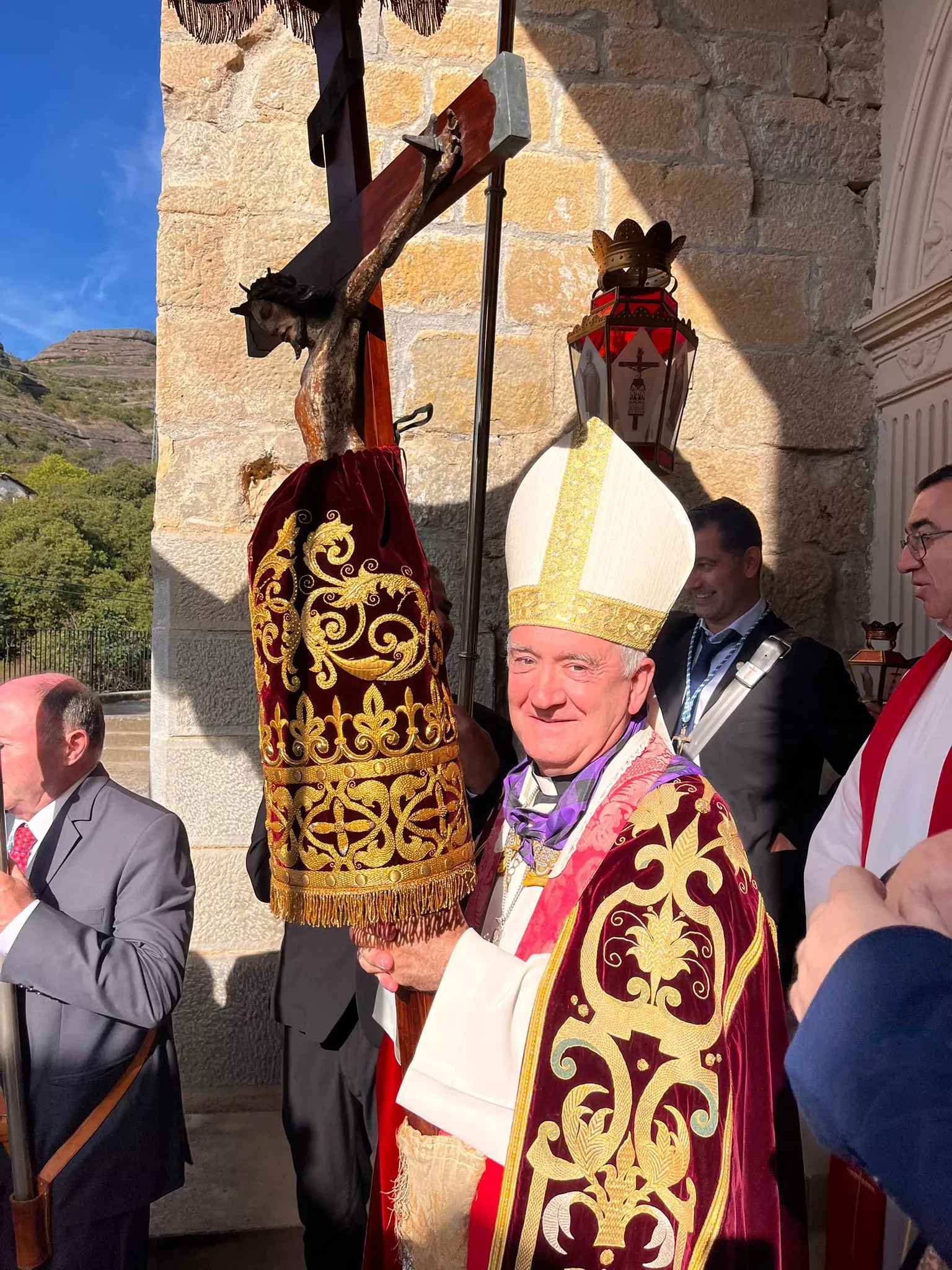 Festividad del Santo Cristo en las fiestas de Graus