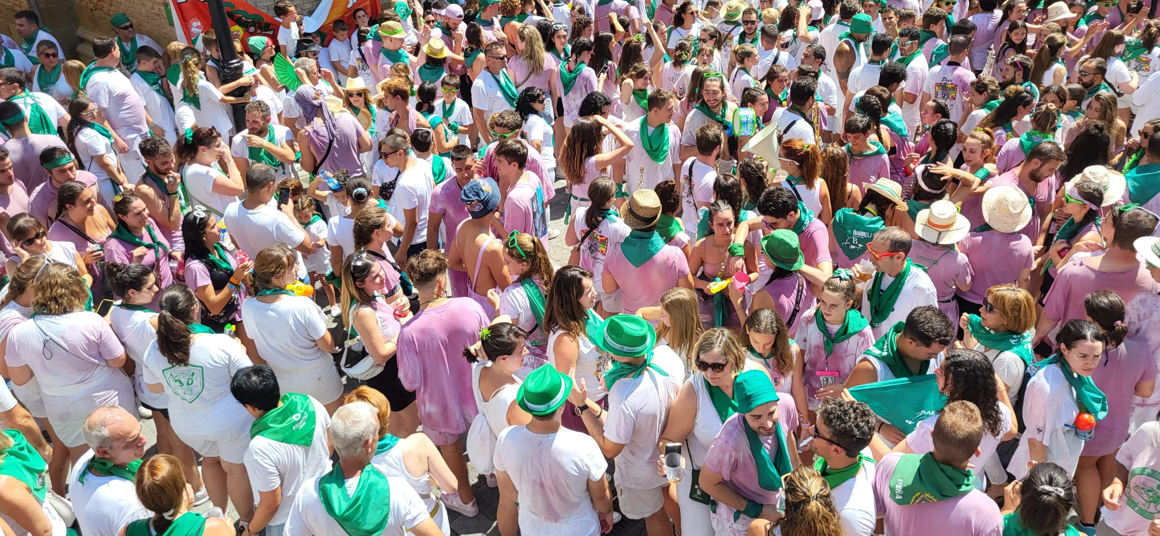 El ambiente continúa por toda la ciudad.