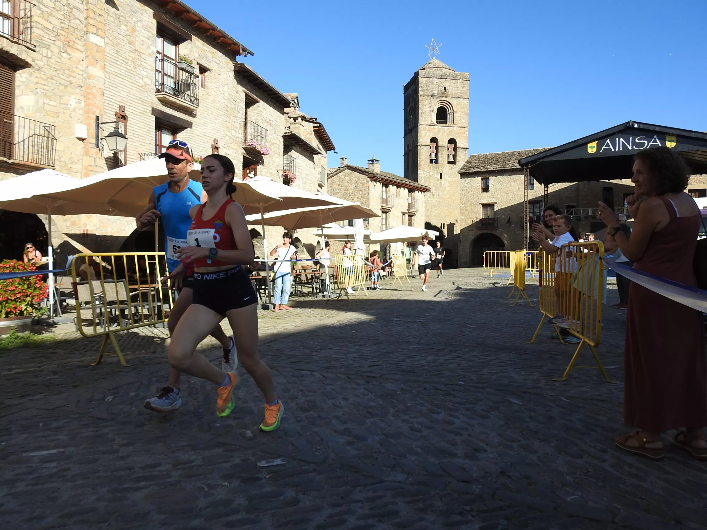 María Aso, luchando para rebajar marca