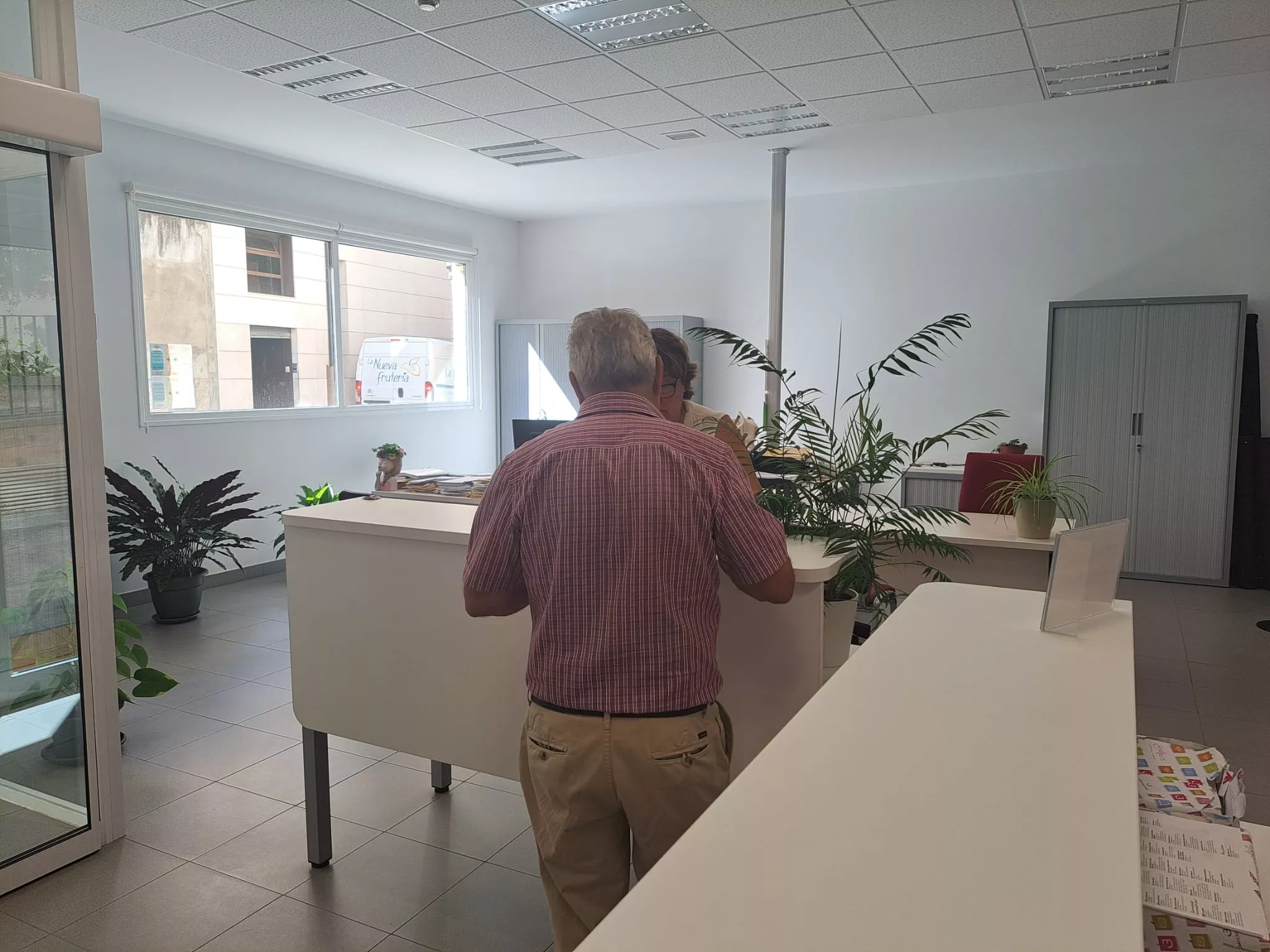 Barbastro habilita una oficina para atender a los afectados por la tormenta.