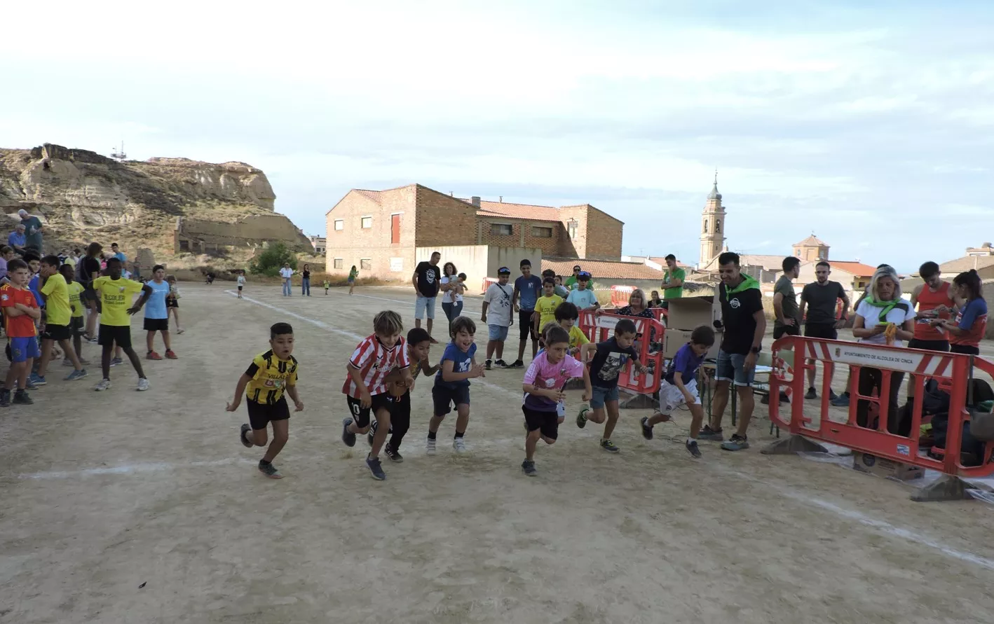 Alcolea. Carrera de niños de 6 y 7 años