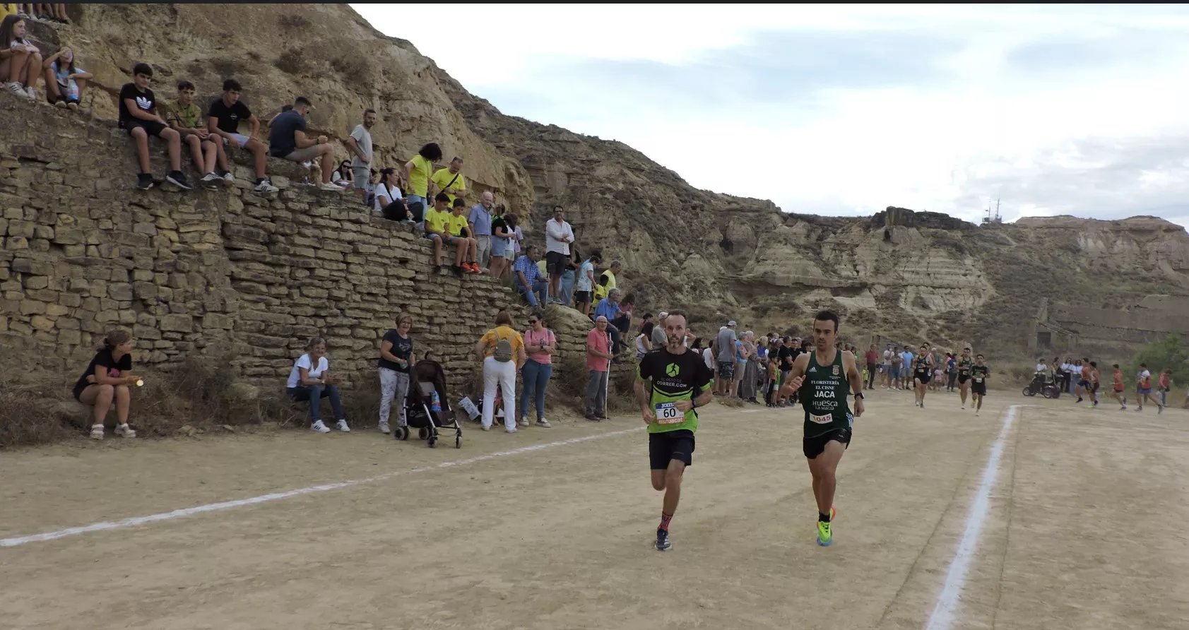 Alcolea. Javier Castells y Alberto Puyuelo toman el mando de la carrera
