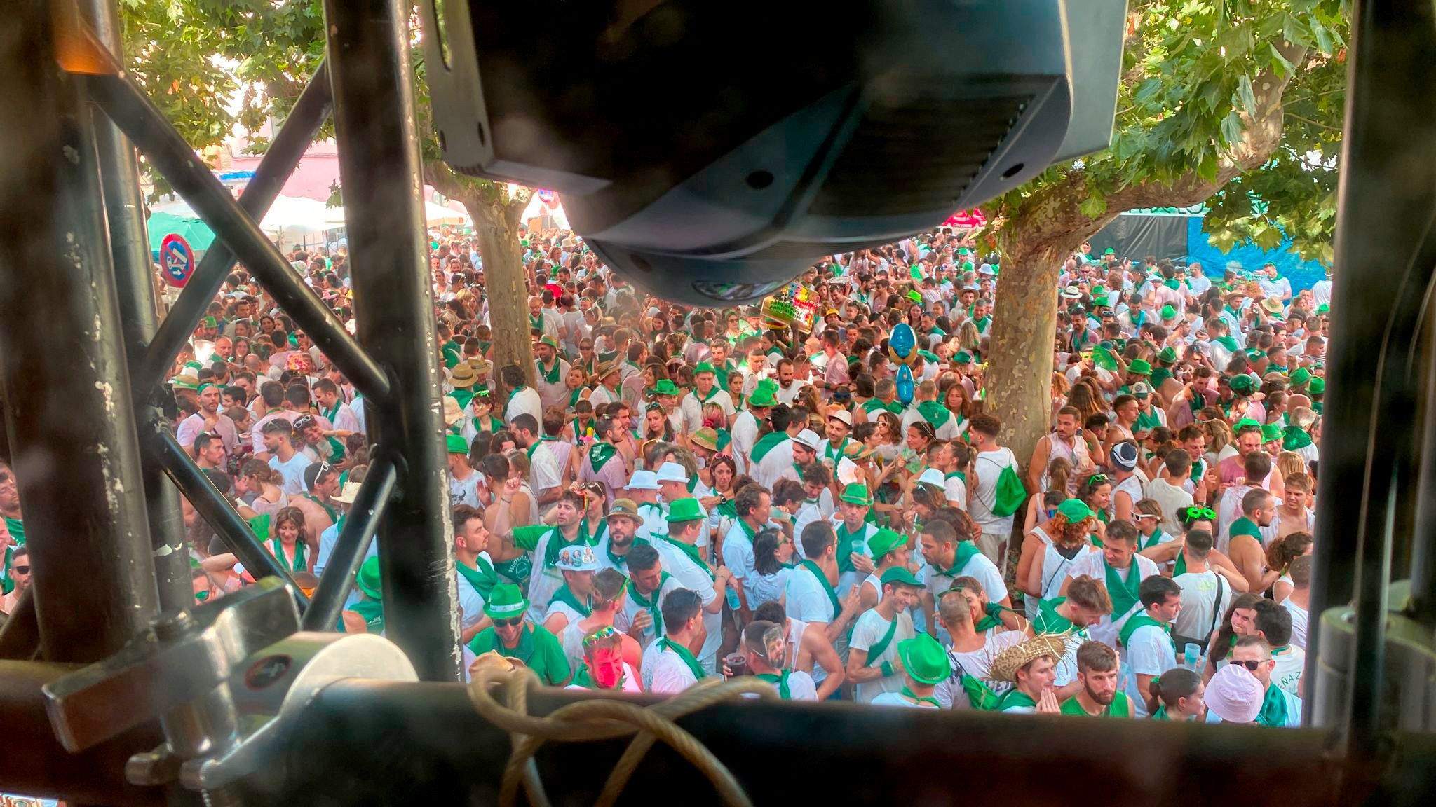 El ambiente continúa por toda la ciudad.