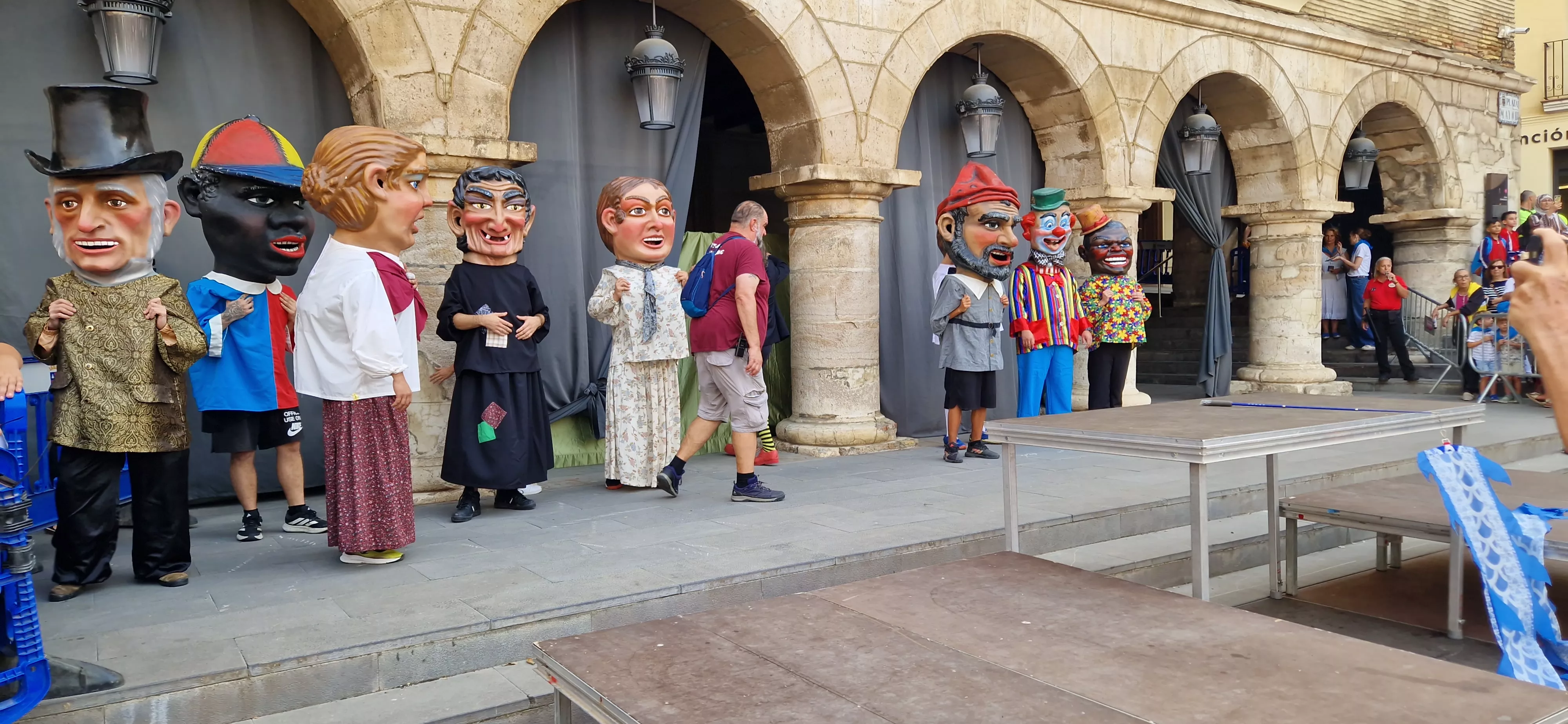 Chupinazo infantil de las fiestas de Monzón 2025. Foto Myriam Martínez 