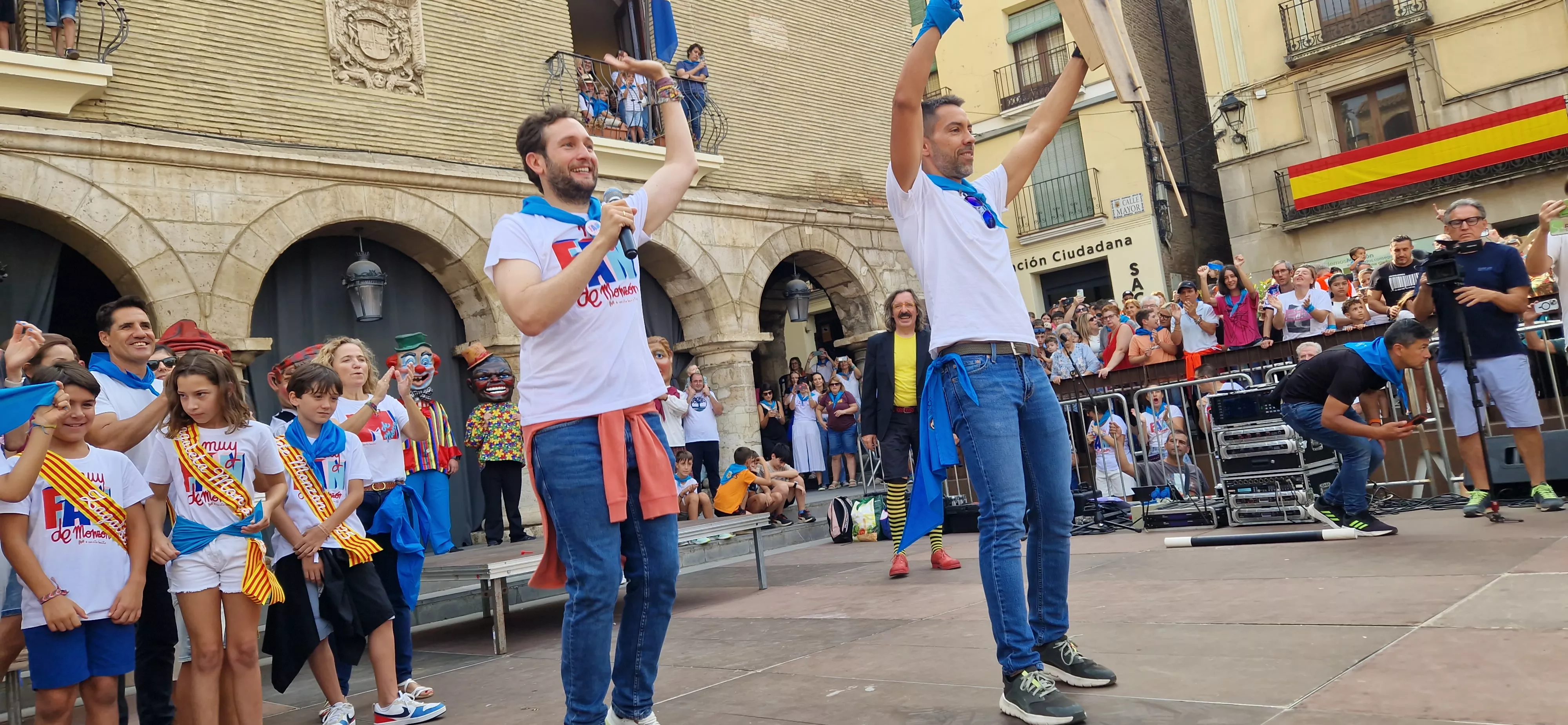 Isaac Claver y Jairo Sánchez. Foto Myriam Martínez