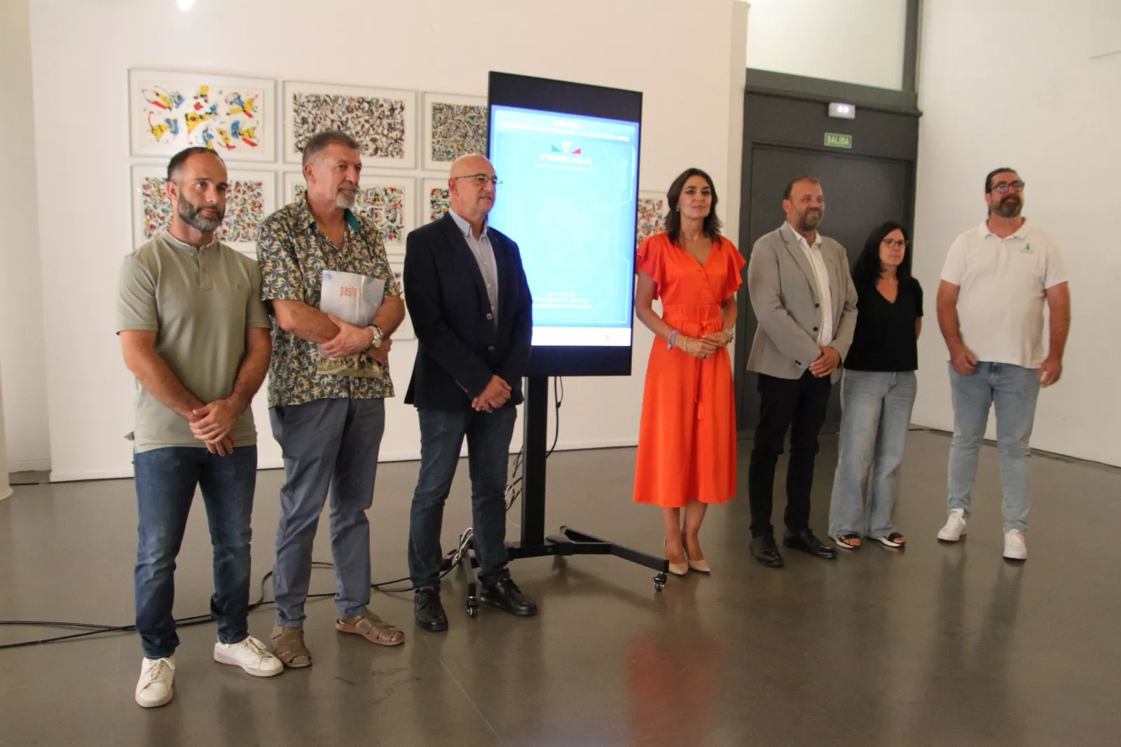 Presentación de la 39 edición de Femoga de Sariñena. Foto Carlos Neofato