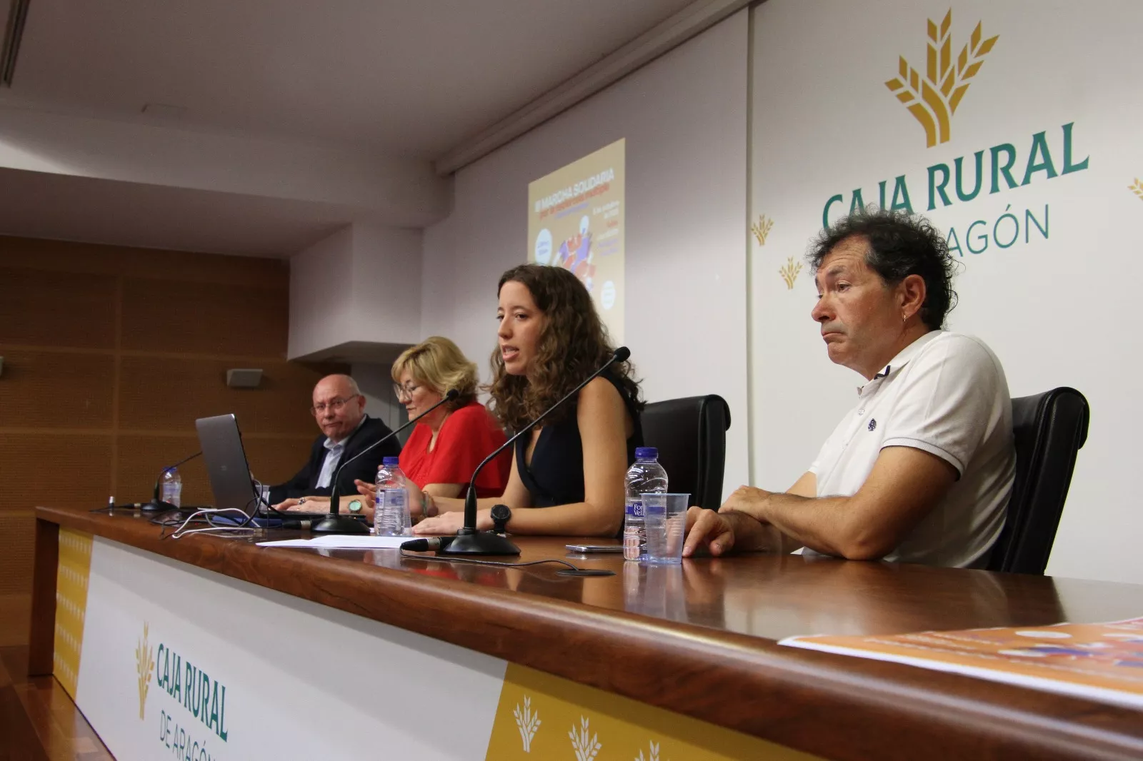 Leopoldo Carranza, Peña Hernando, Alicia López y Javier Cruchaga. Foto Carlos Neofato
