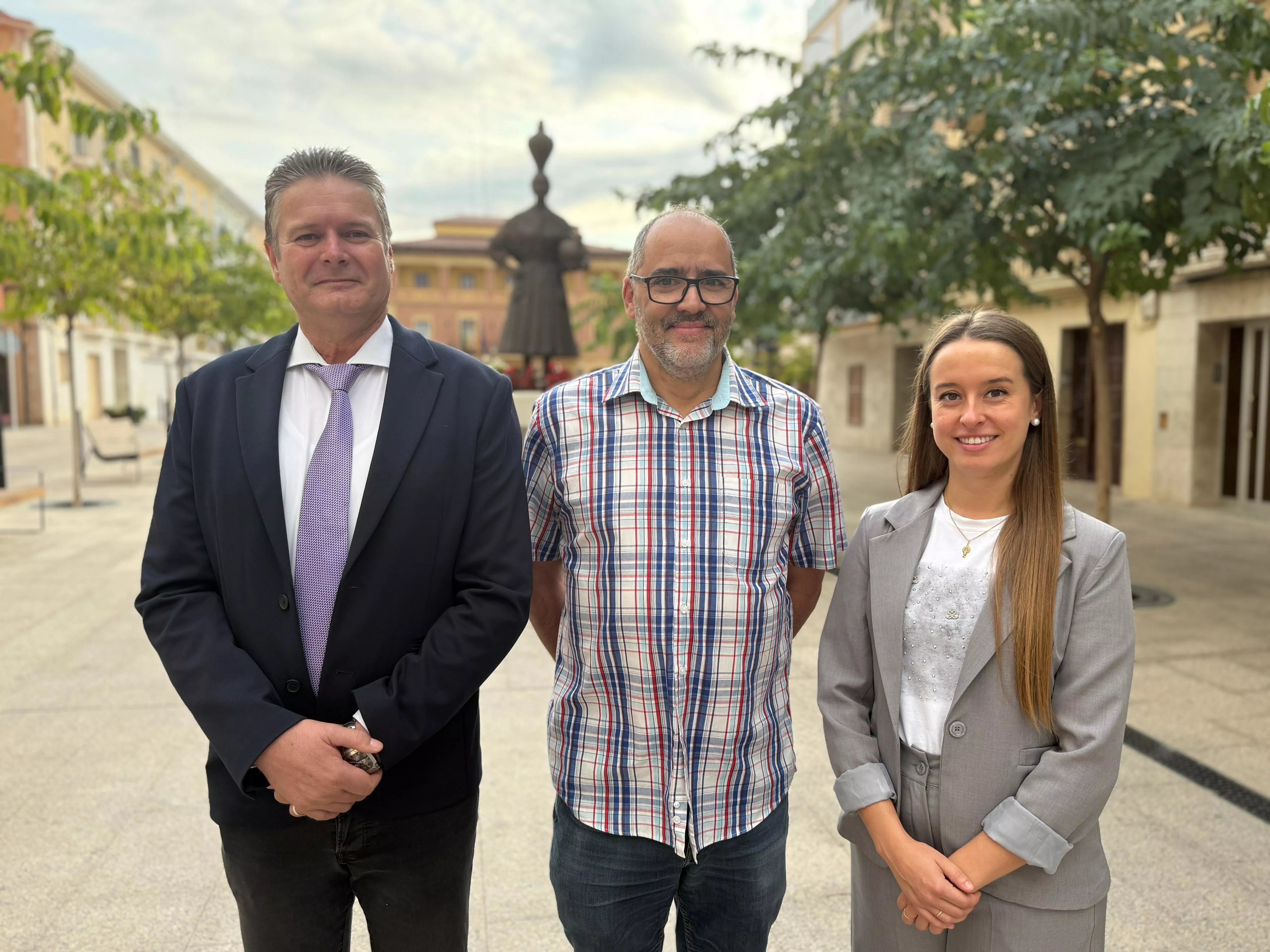 Ignacio Gramún Jorge Larroya y Mapi Aquilué