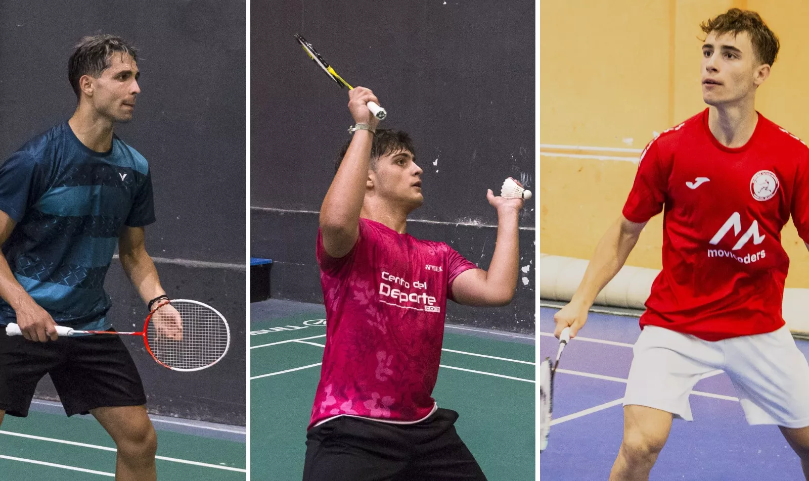 Natxo Cervelló, Gonzalo Isabal y Alejandro Gállego.