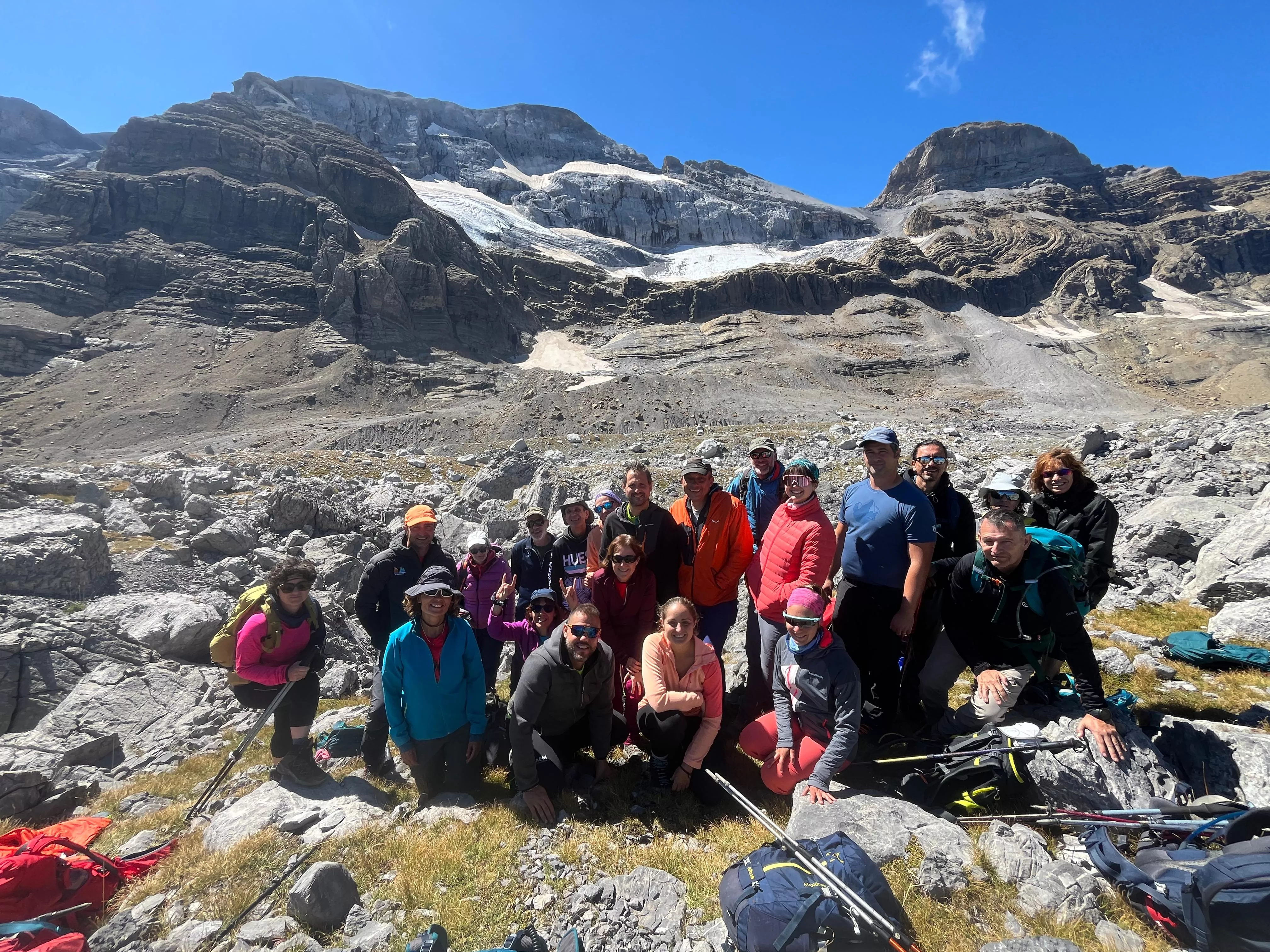 Glaciar de Monte Perdido.