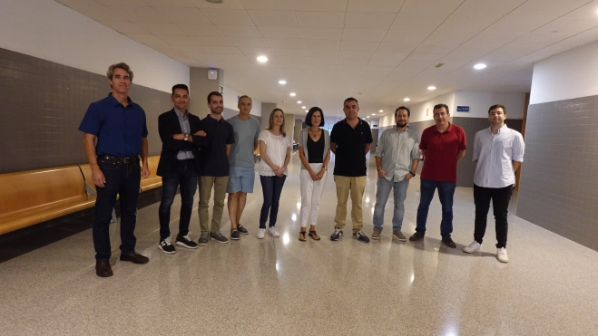 Representantes de España, Francia y Portugal en el edificio Betancourt del Campus Río Ebro Representantes de España, Francia y Portugal en el edificio Betancourt del Campus Río Ebro