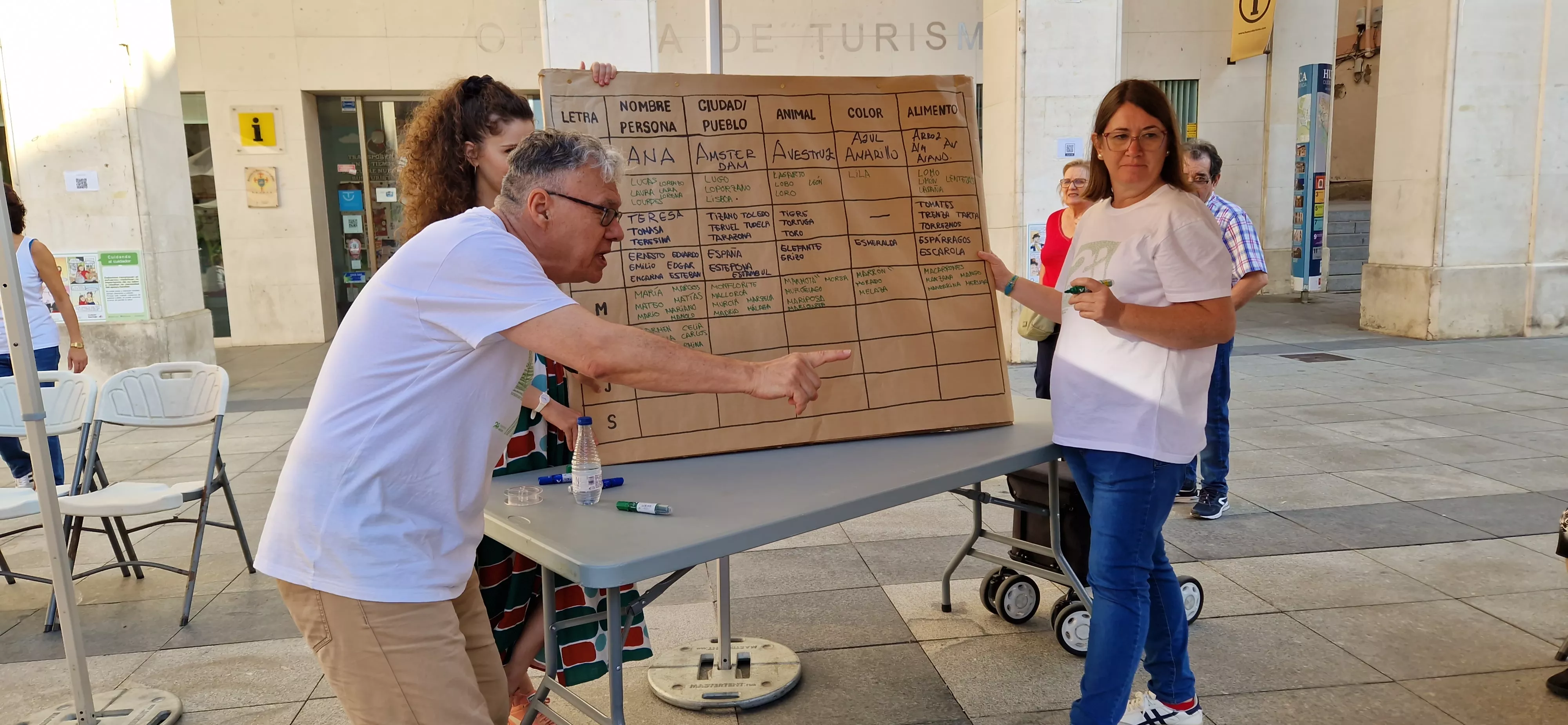 Conmemoración del Día Mundial del Alzhéimer 2025 en Huesca. Foto Myriam Martínez