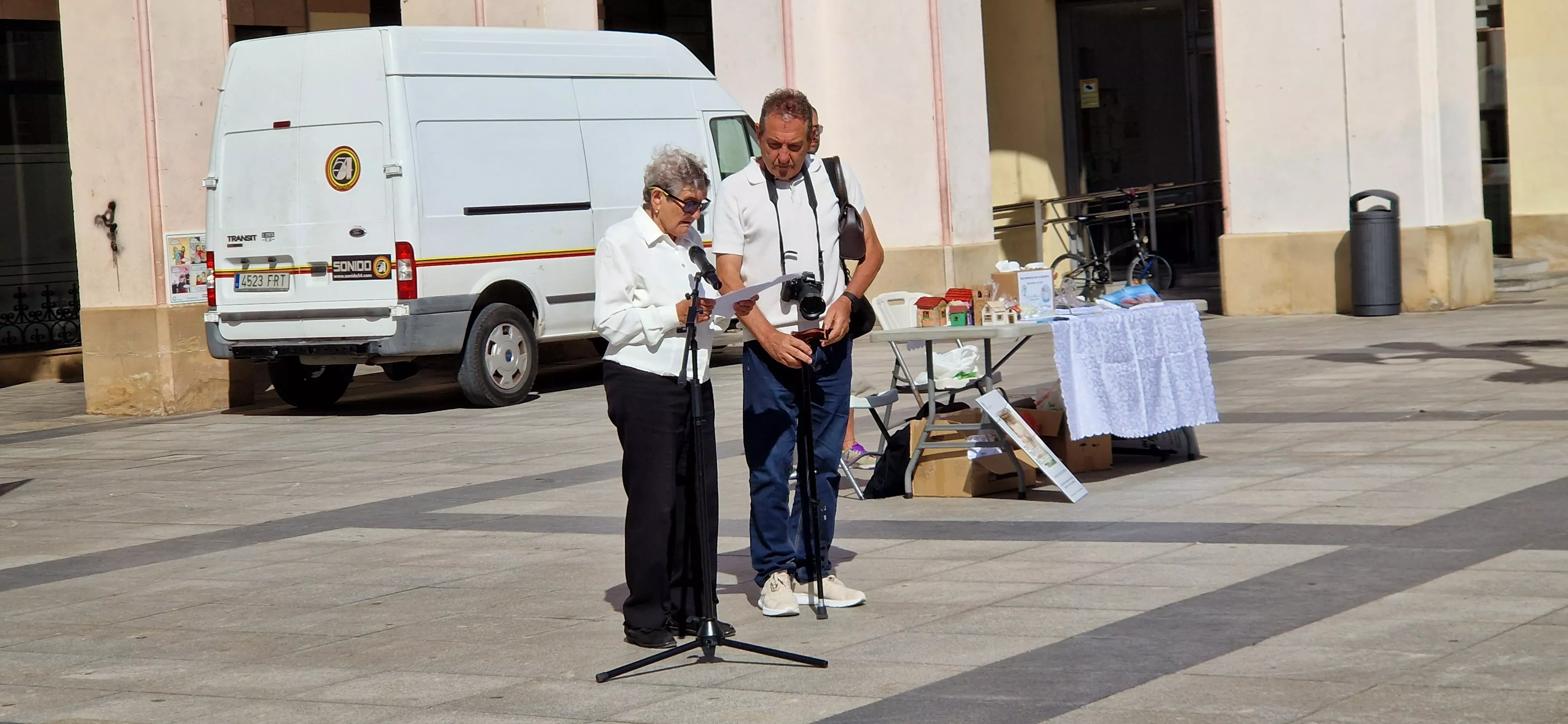 Conmemoración del Día Mundial del Alzhéimer 2025 en Huesca. Foto Myriam Martínez