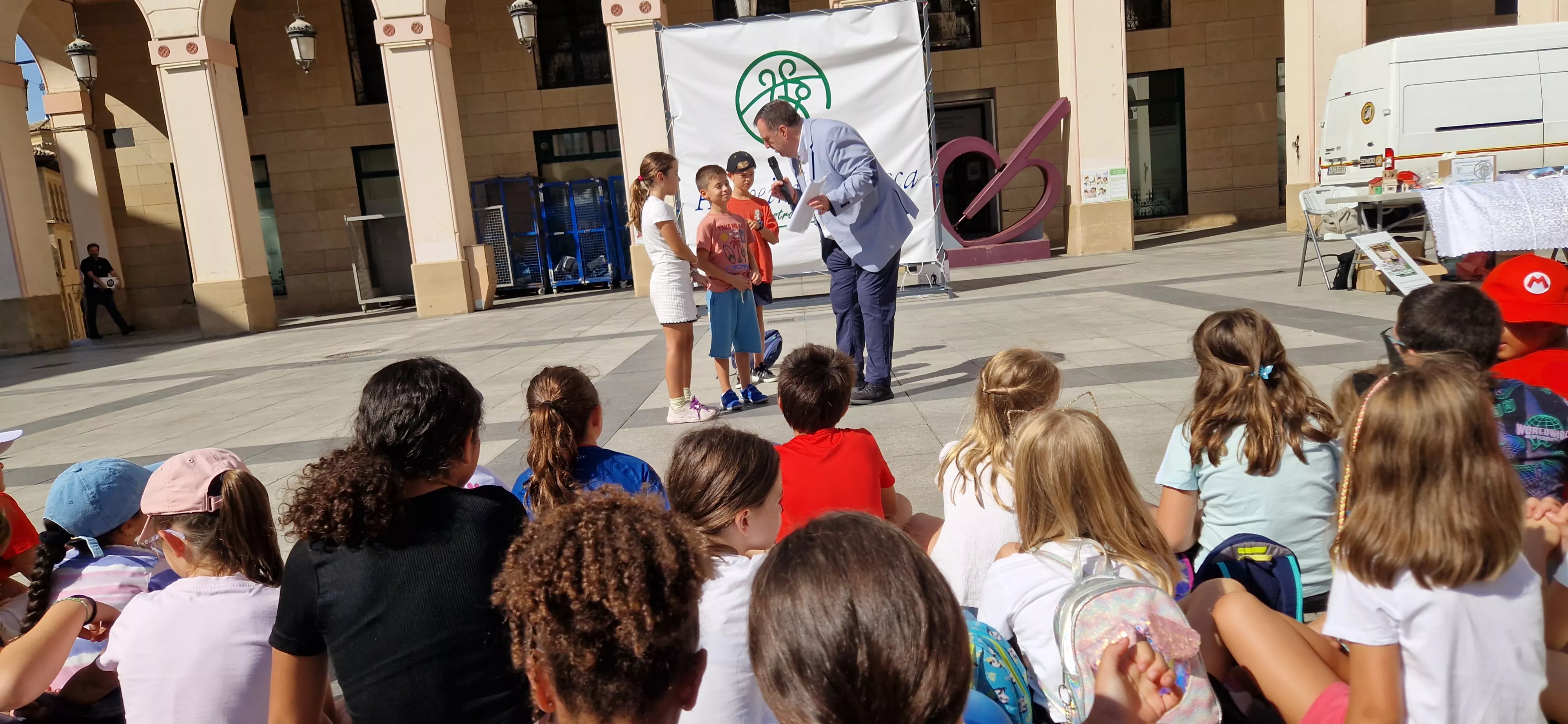 Conmemoración del Día Mundial del Alzhéimer 2025 en Huesca. Foto Myriam Martínez