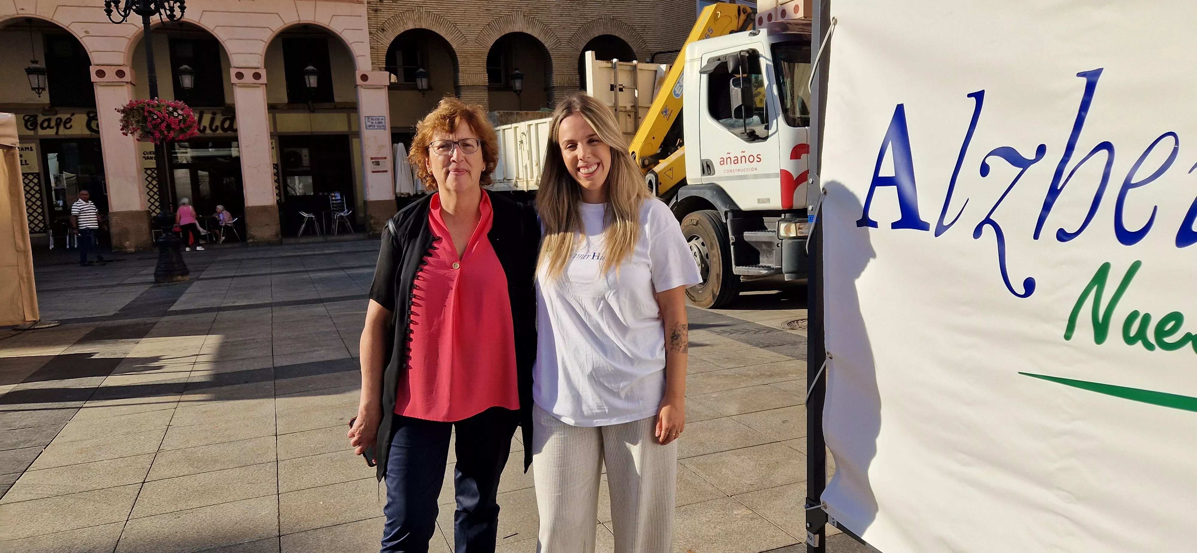 Irene San José y Nekane Rosa. Foto Myriam Martínez