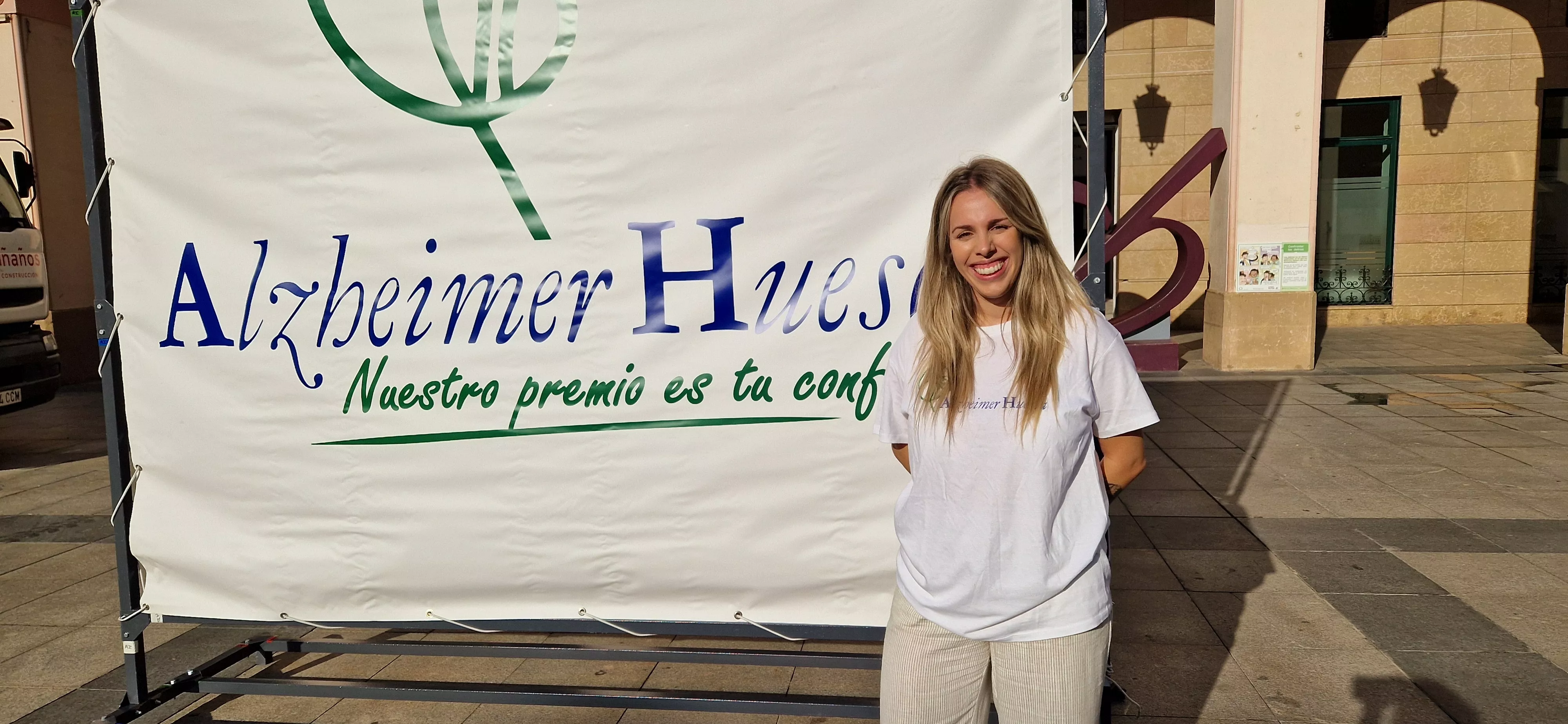 Nekane Rosa, gerente de Alzhéimer Huesca. Foto Myriam Martínez