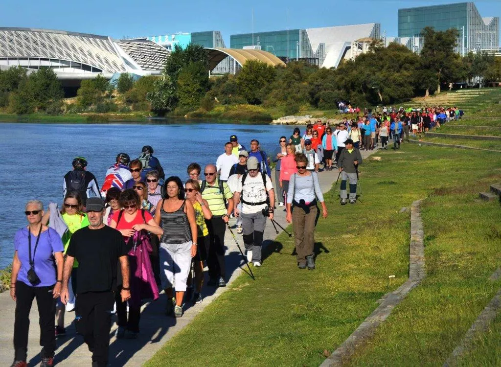 Foto 2024 día del Andarín Labordeta