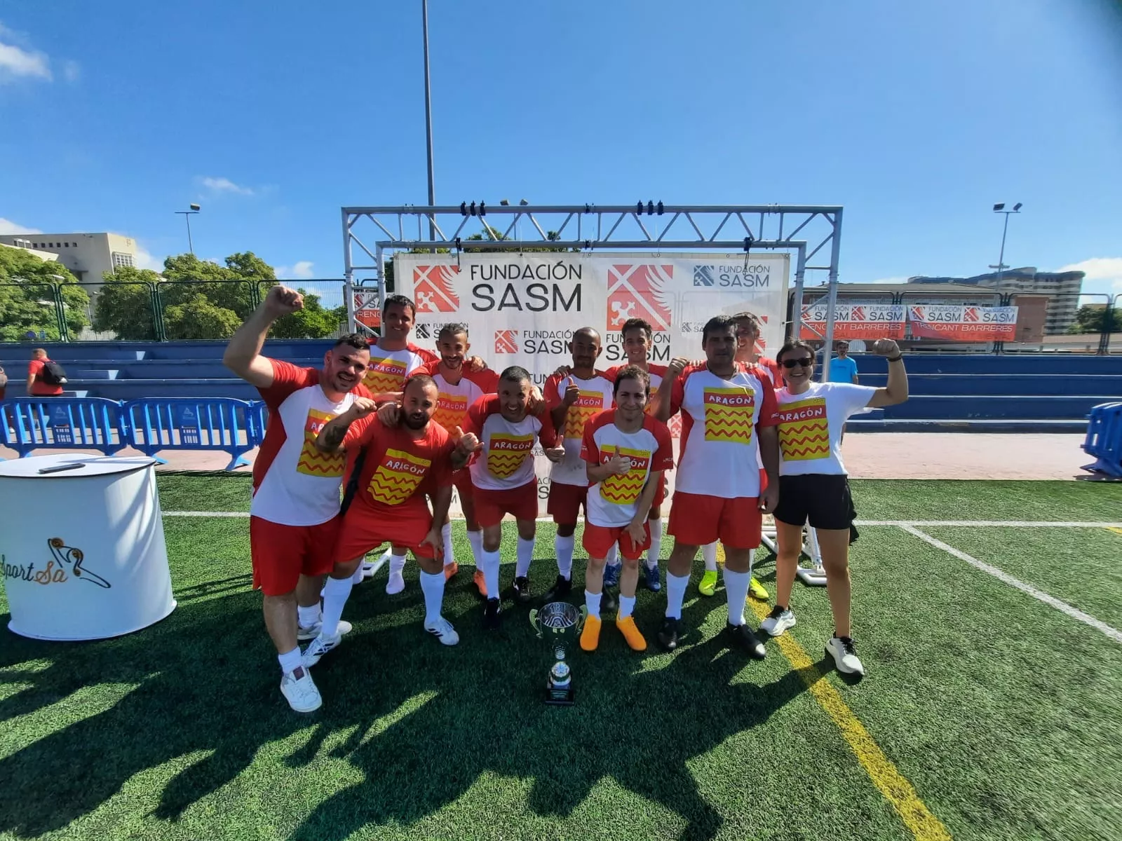 Aragón se proclama tricampeón de España.