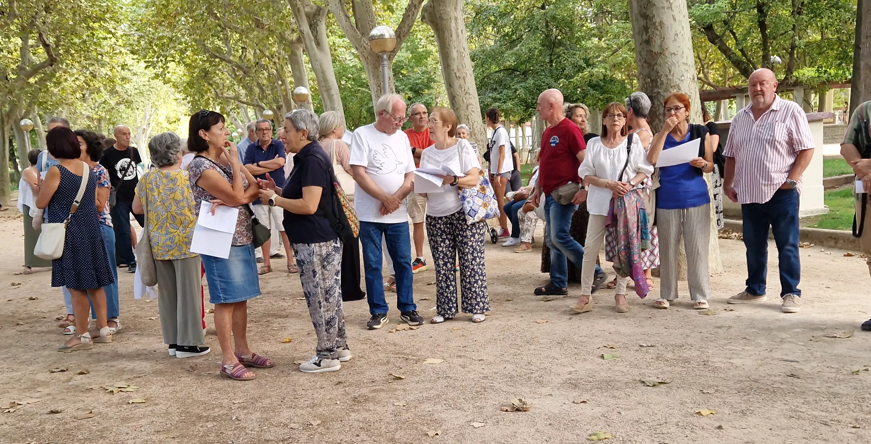 Homenaje a Labordeta en el 15º aniversario de su fallecimiento. Foto Myriam Martínez