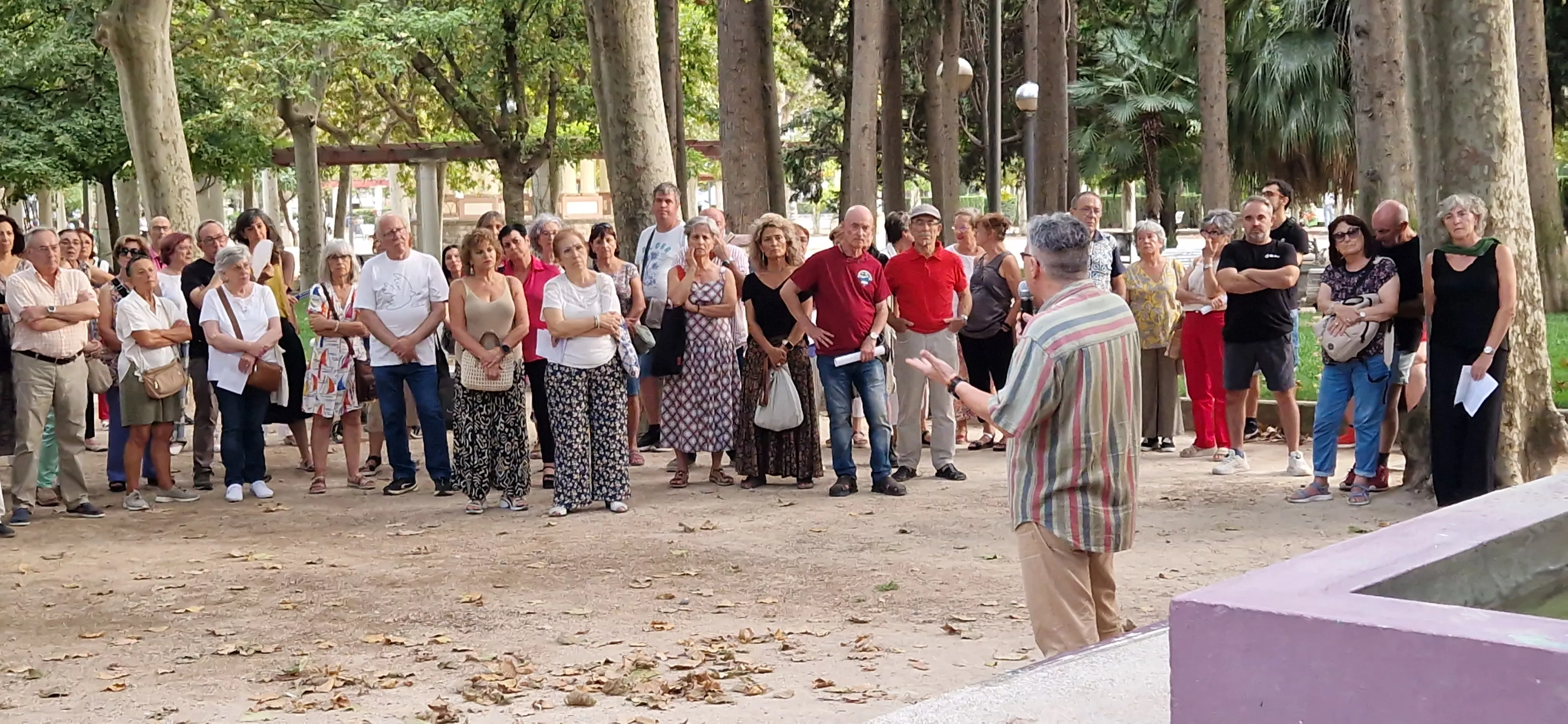 Homenaje a Labordeta en el 15º aniversario de su fallecimiento. Foto Myriam Martínez