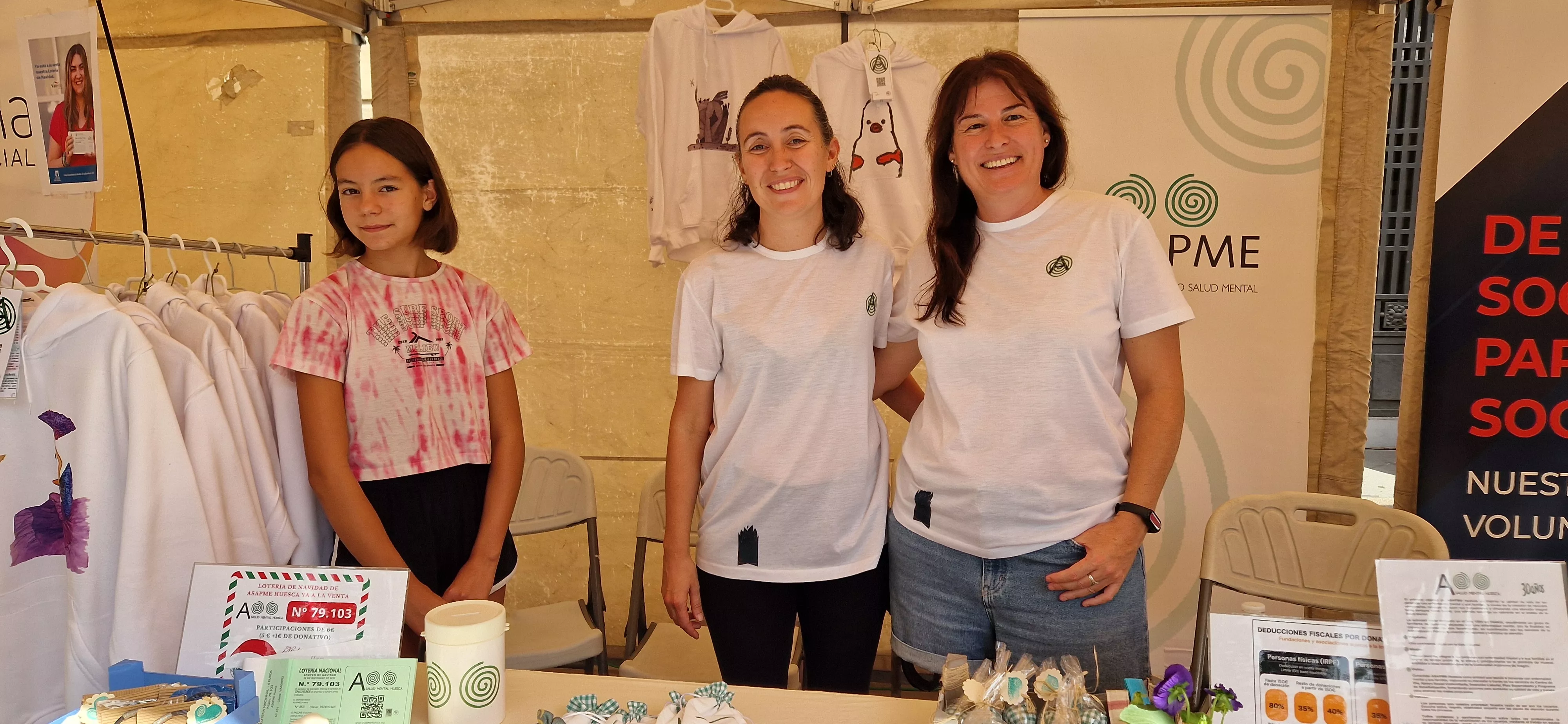 Asapme, en la Feria del Voluntariado 2025. Foto Myriam Martínez