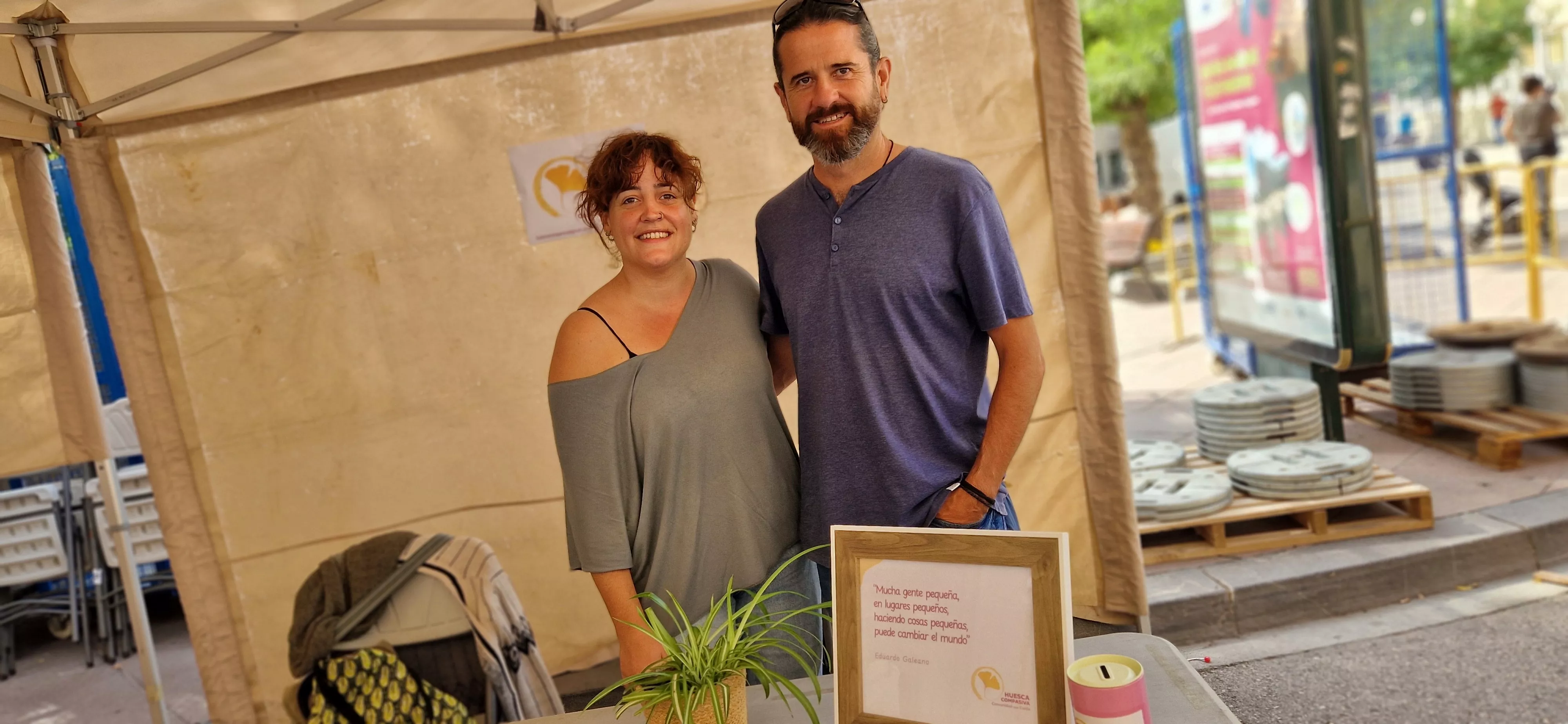 Asociación Ciudada Compasiva, en la Feria del Voluntariado 2025. Foto Myriam Martínez