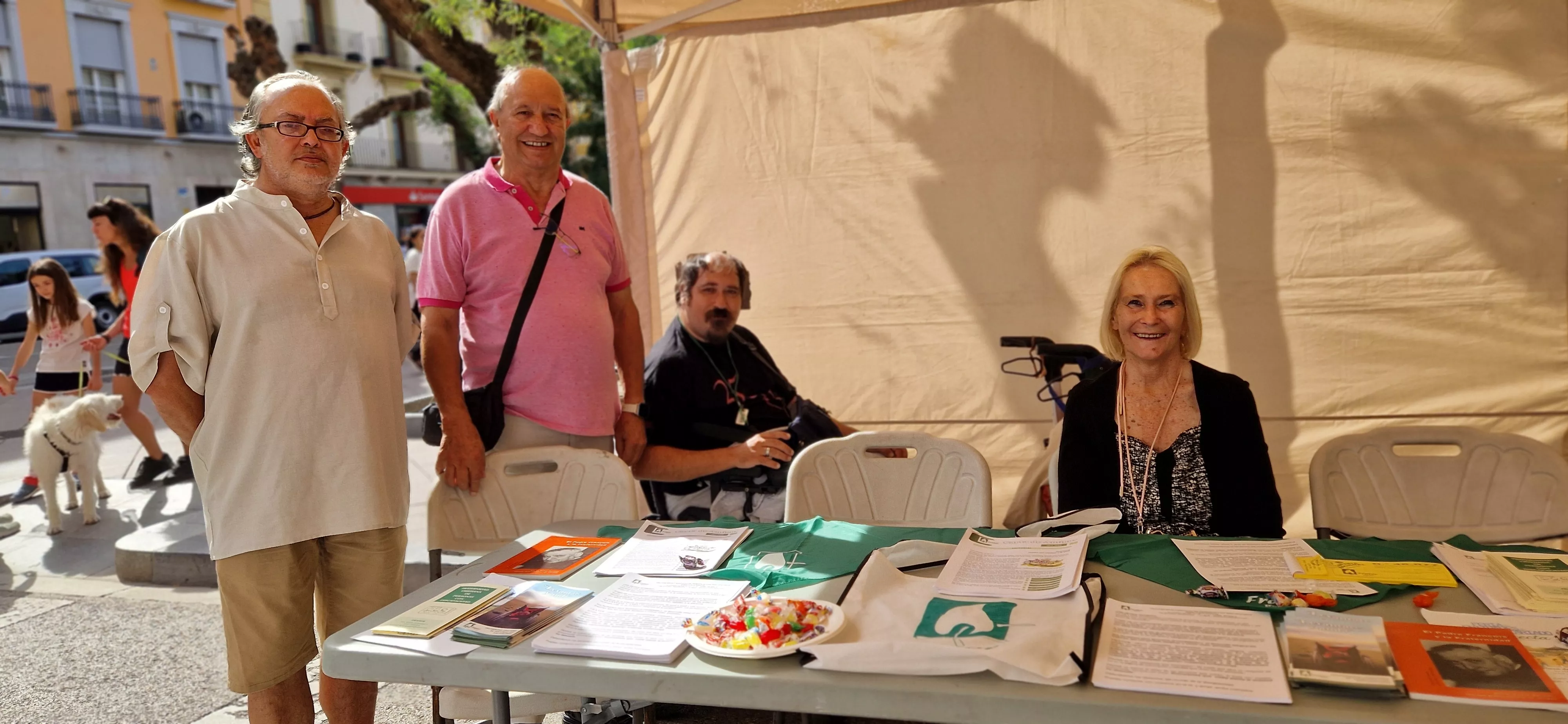 Frater, en la Feria del Voluntariado 2025. Foto Myriam Martínez
