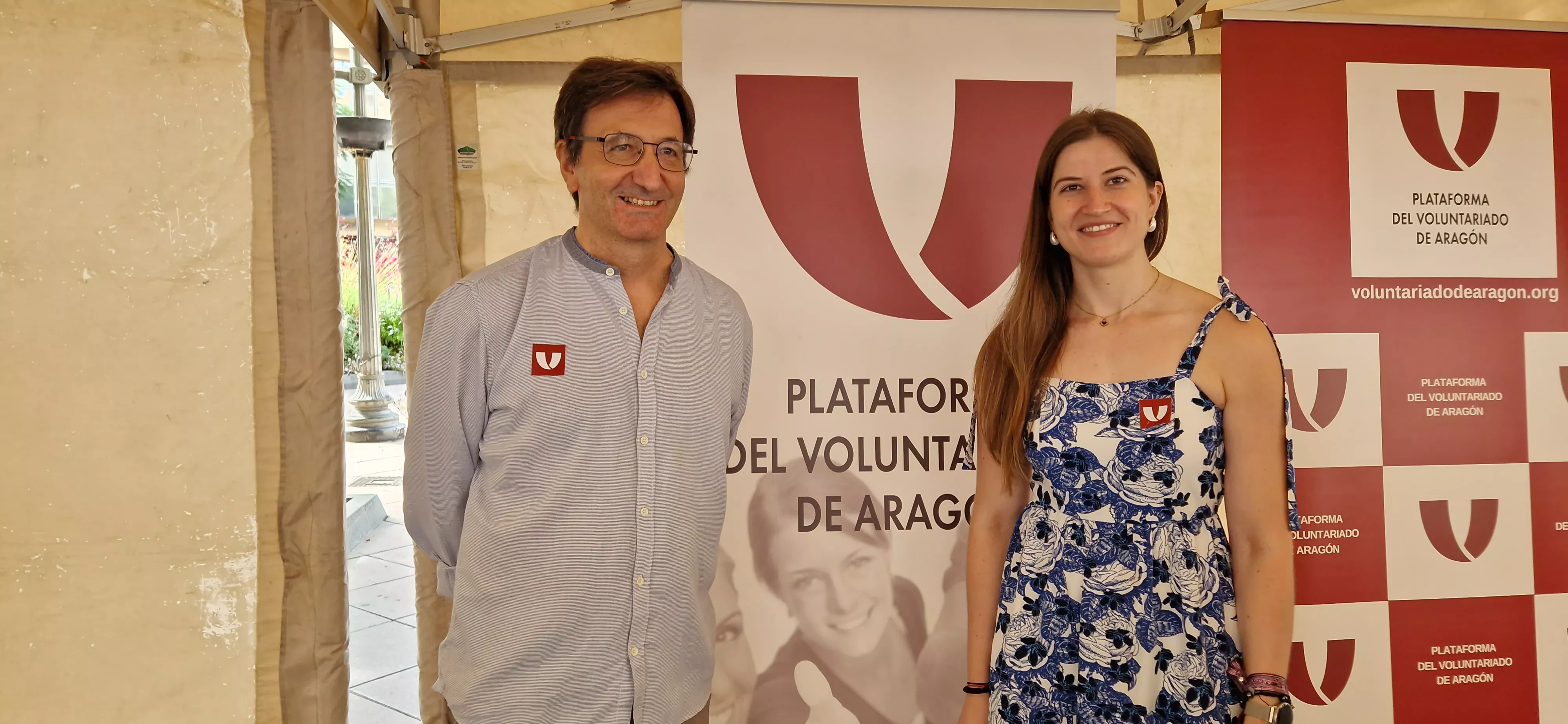 Plataforma del Voluntariado de Aragón. Foto Myriam Martínez