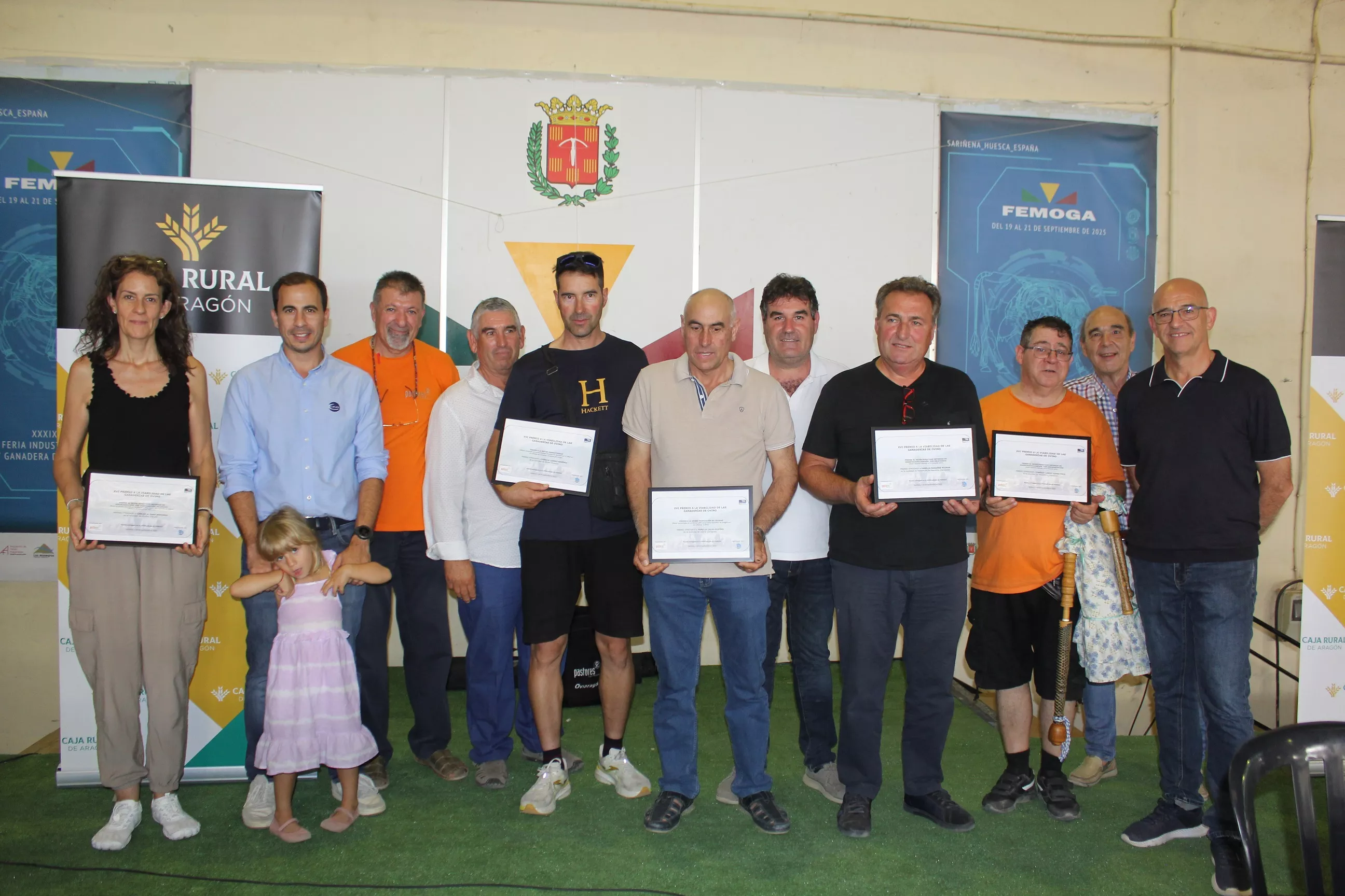 Entrega de premios de ovino en Femoga Entrega de premios de ovino en Femoga