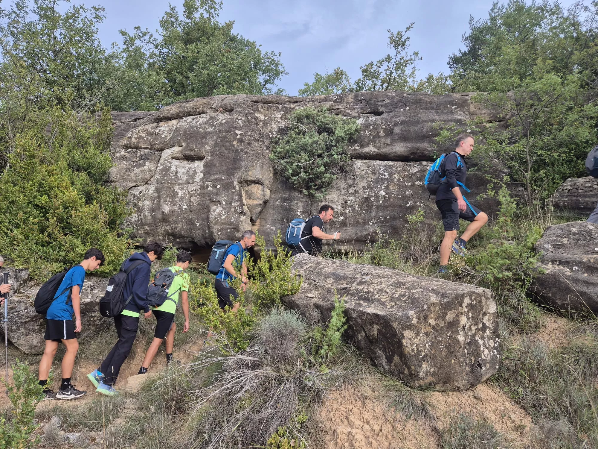 Etapa de Bara de 12 Retos 12 Cimas de los Javieres. Foto Juanlu Herrero