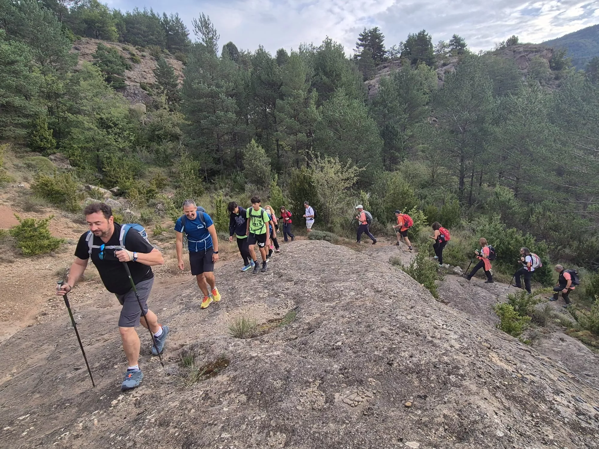 Etapa de Bara de 12 Retos 12 Cimas de los Javieres. Foto Juanlu Herrero