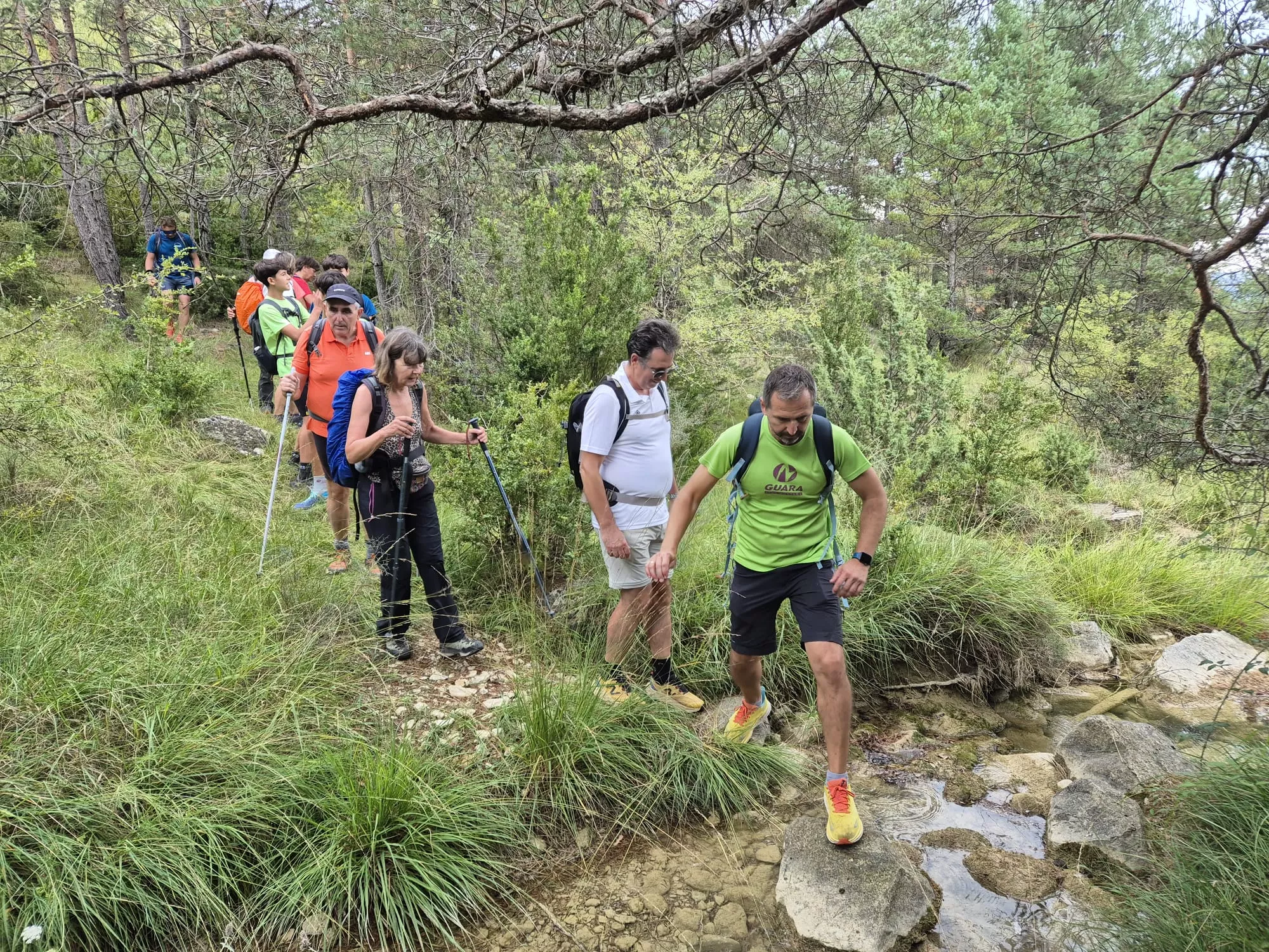 Etapa de Bara de 12 Retos 12 Cimas de los Javieres. Foto Juanlu Herrero